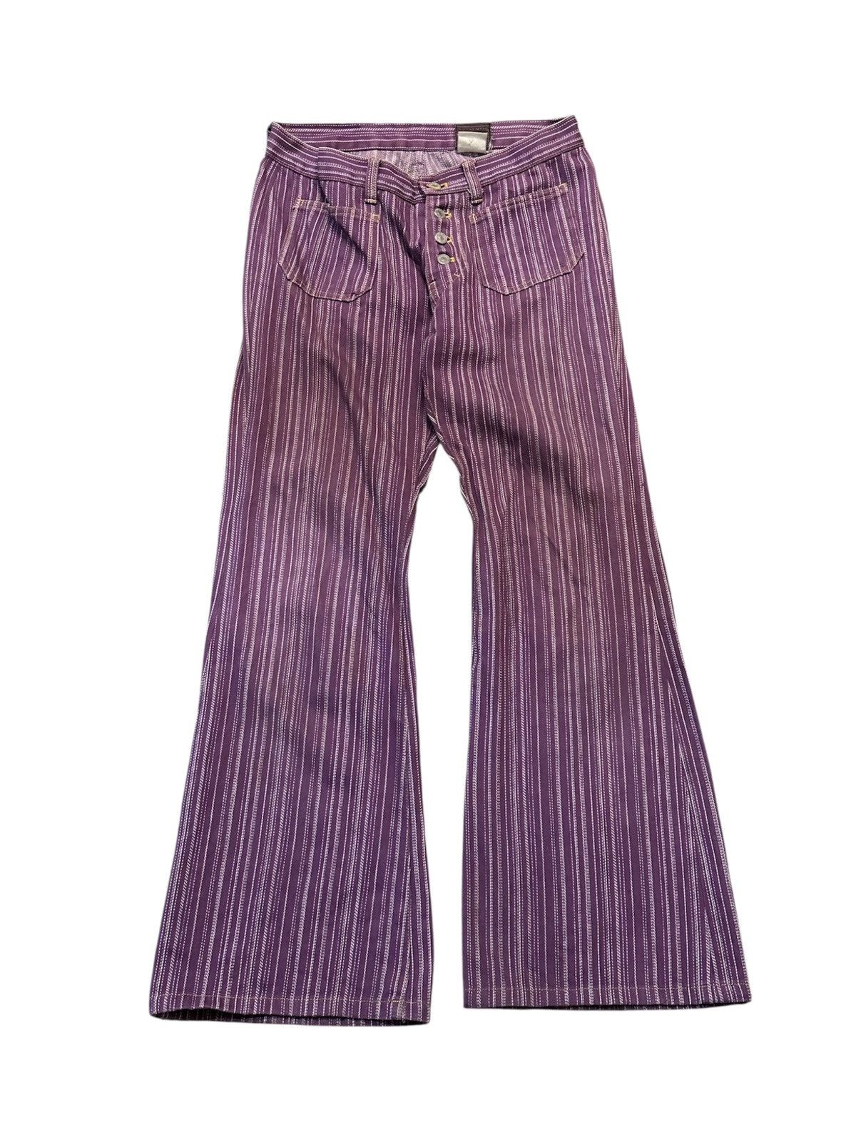 Japanese Brand Japanese Ozone Community Hickory Double Pocket Pants Size US 27 - 1 Thumbnail