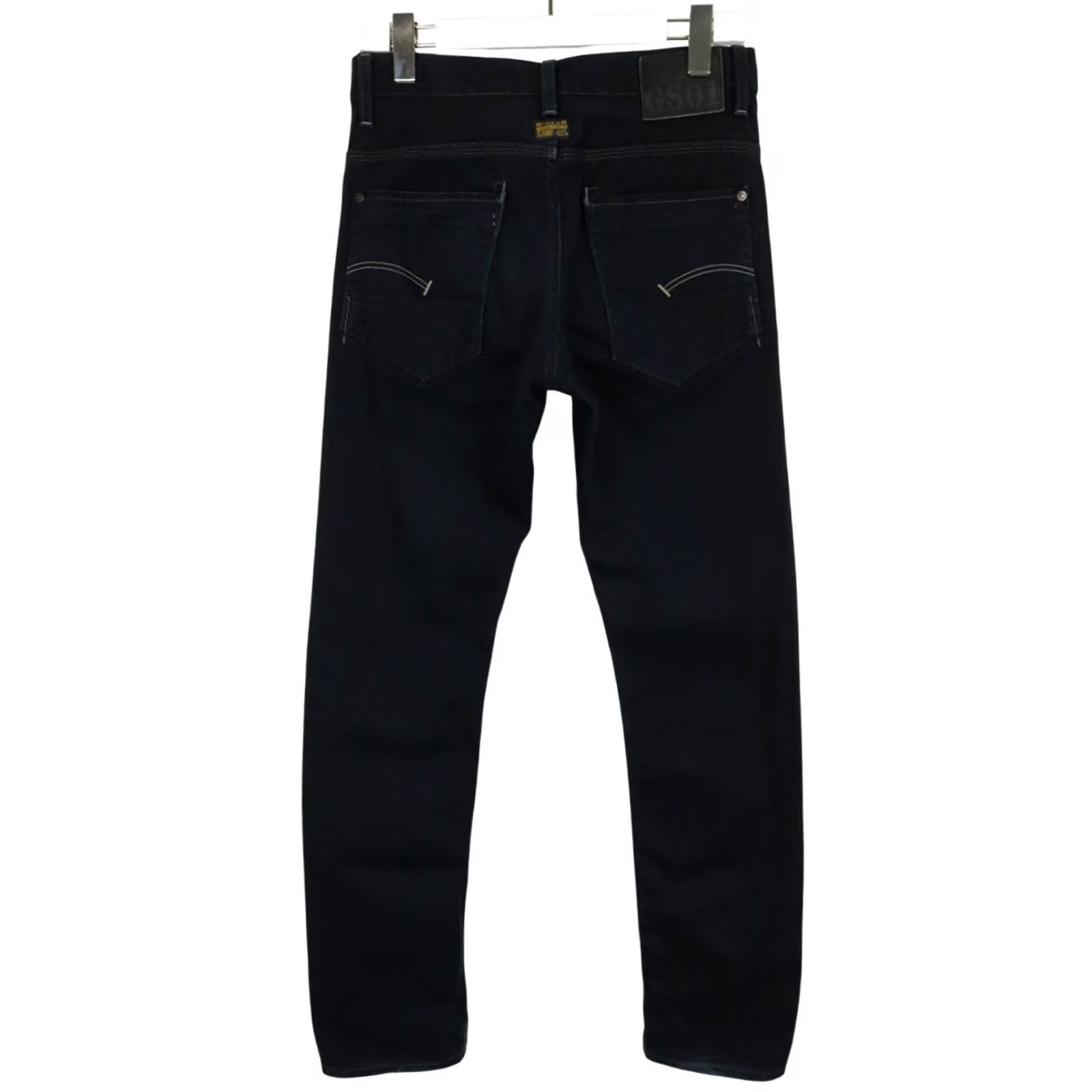 G-Star G-STAR New Radar Slim Jeans Men's Black Denim Button Fly Logo Pocket W30/L34 Size US 30 / EU 46 - 2 Thumbnail
