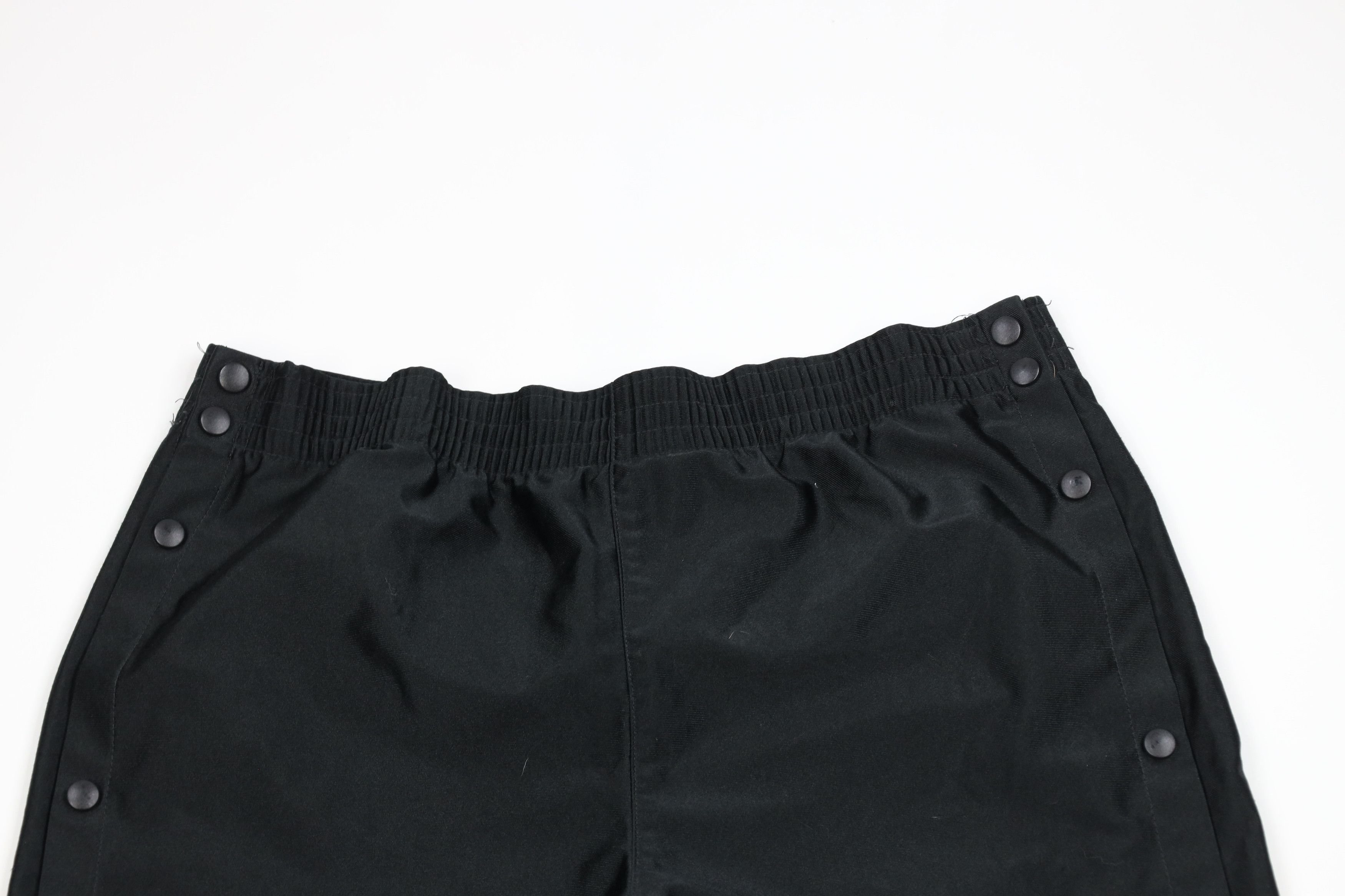 Nike × Vintage Vintage 90s Nike Scott Mini Swoosh Tearaway Sweatpants Black Size US 36 / EU 52 - 2 Thumbnail