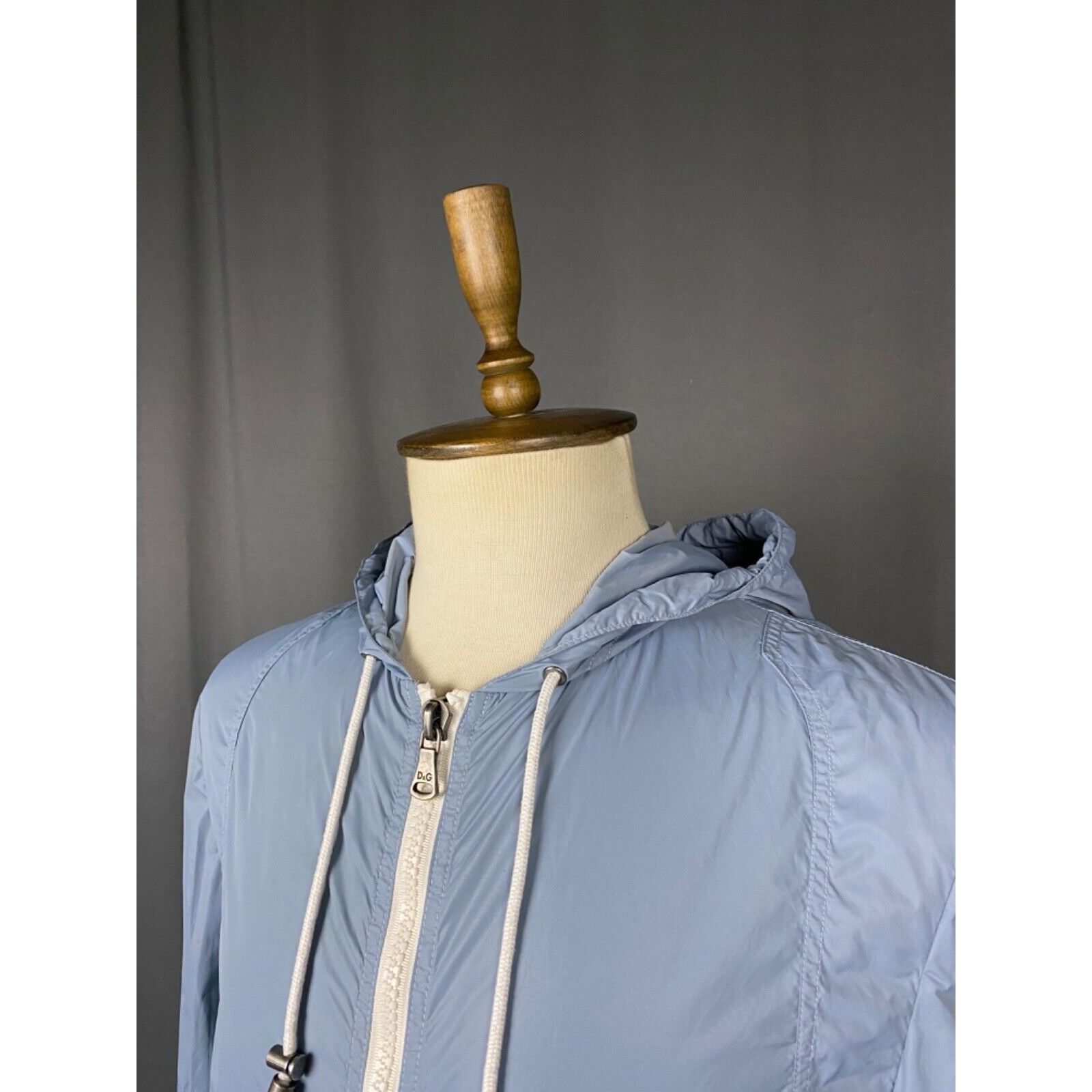 Dolce & Gabbana Dolce&Gabbana Men's Blue Windbreaker Jacket Size 50 Size US M / EU 48-50 / 2 - 4 Thumbnail