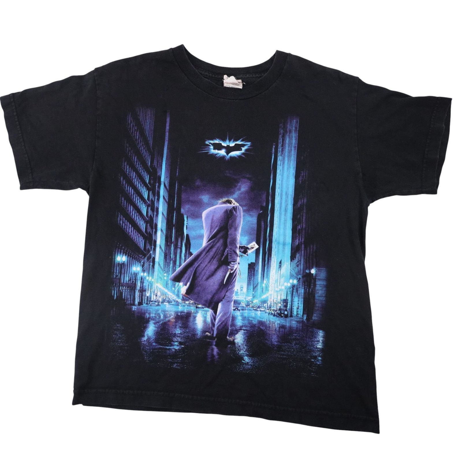 Vintage VTG Y2k Batman The Dark Knight Heath Ledger The Joker Shirt Size US S / EU 44-46 / 1 - 1 Thumbnail