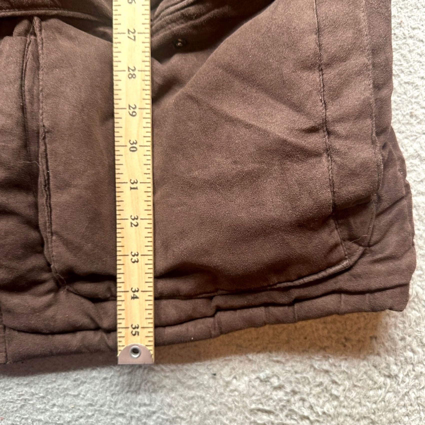 Vintage VINTAGE Makaveli Tupac Parka Brown Puffer Jacket Mens XL Hooded Heavyweight Long Coat Jacket Size US XL / EU 56 / 4 - 4 Thumbnail