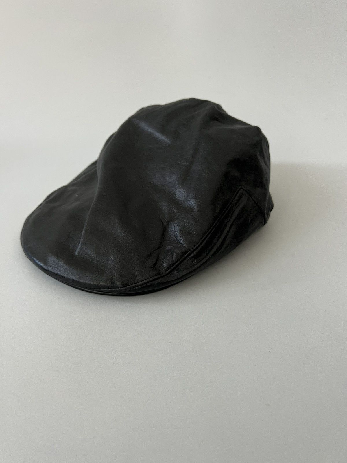 Raf Simons Raf Simons FW03 Leather Cabbie Hat Size ONE SIZE - 4 Thumbnail
