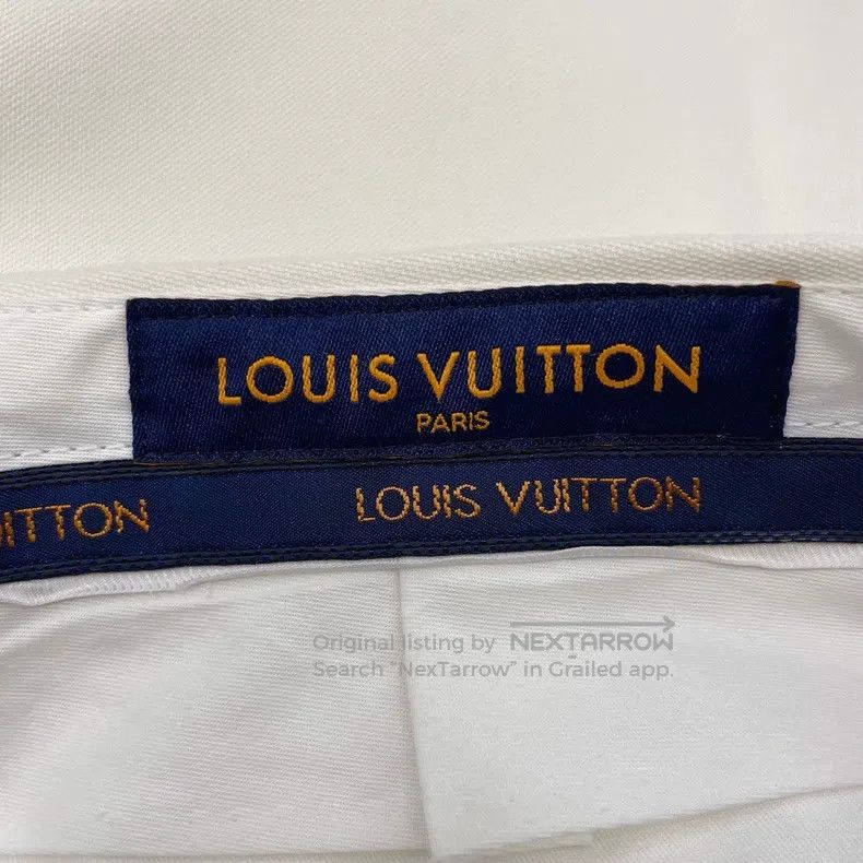 Louis Vuitton Louis Vuitton White straight-leg shorts Size 37" - 5 Thumbnail