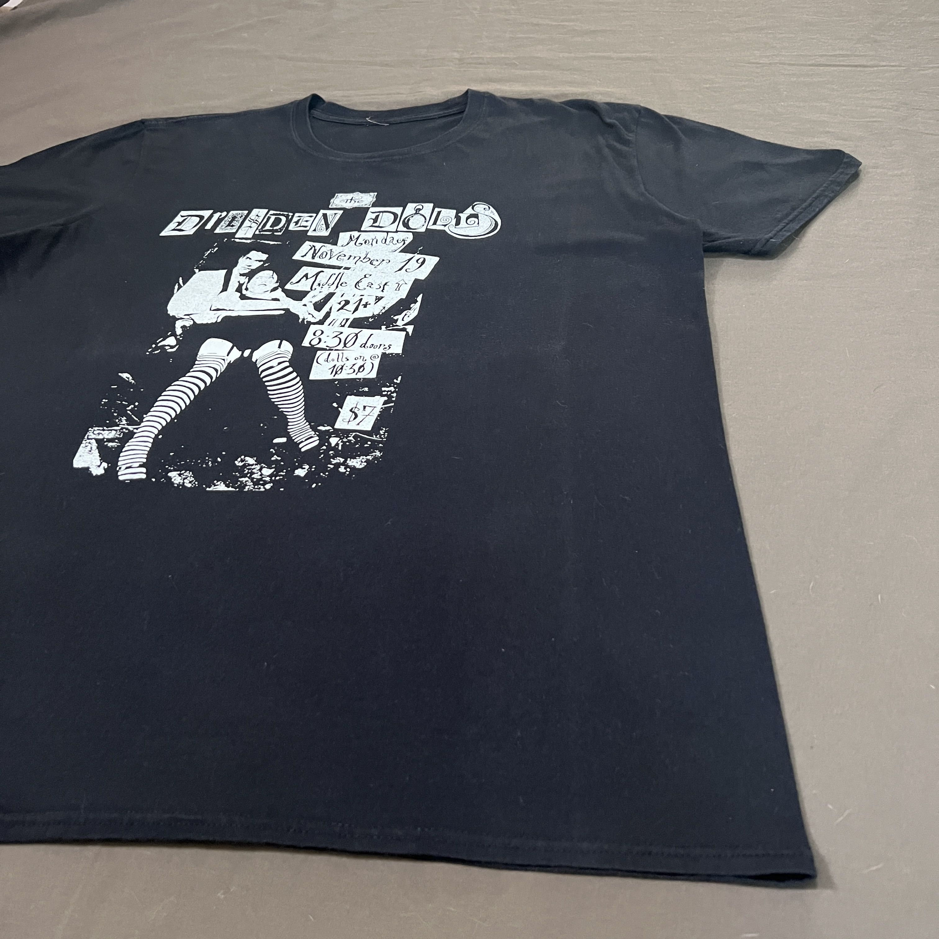 Band Tees × Seditionaries × Vintage Vintage Y2K The Dresden Dolls Dark cabaret Tee XL Gothic Size US XL / EU 56 / 4 - 5 Thumbnail