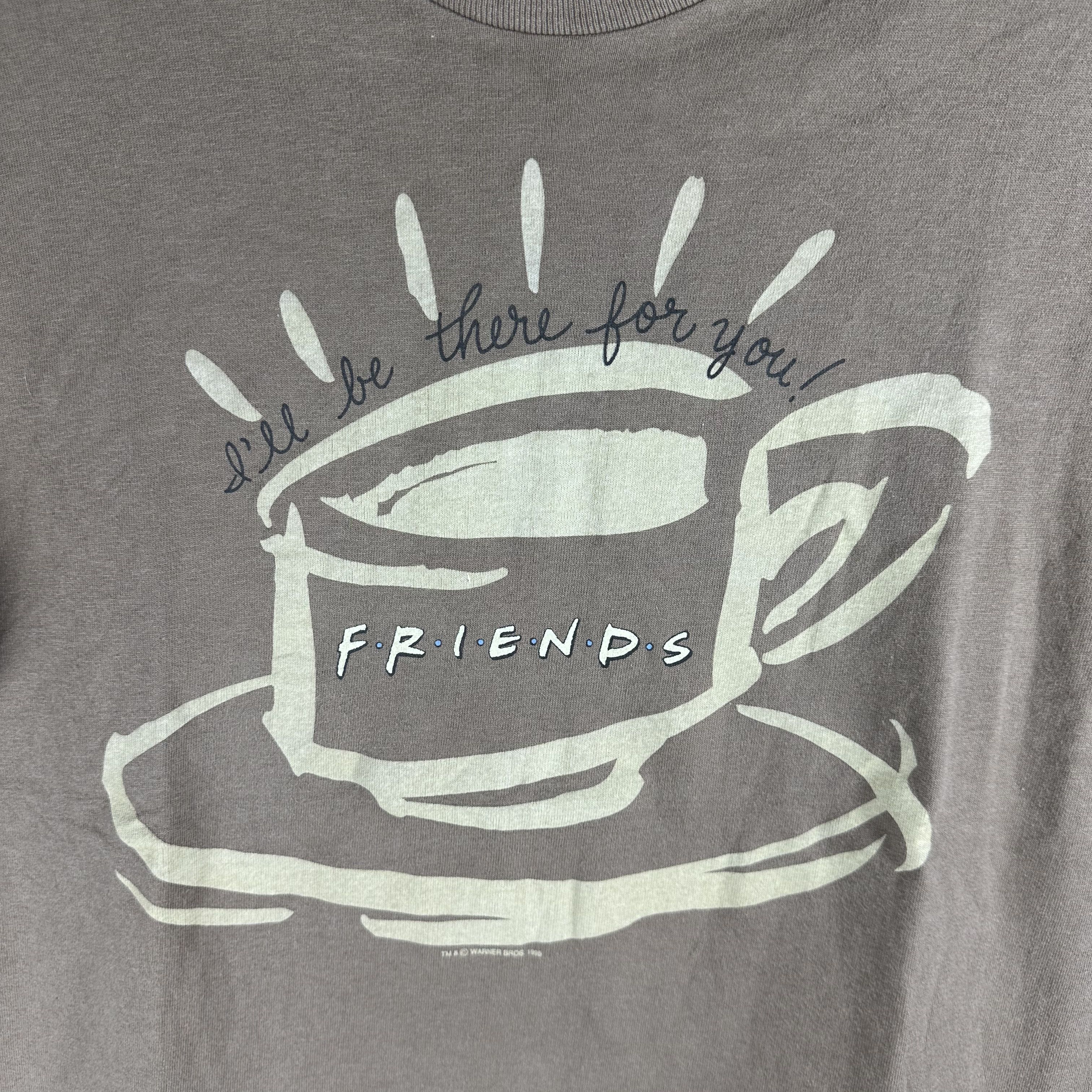 Vintage 1995 Friends Sitcom TV Series I'll Be There For You T-shirt Size US L / EU 52-54 / 3 - 2 Thumbnail
