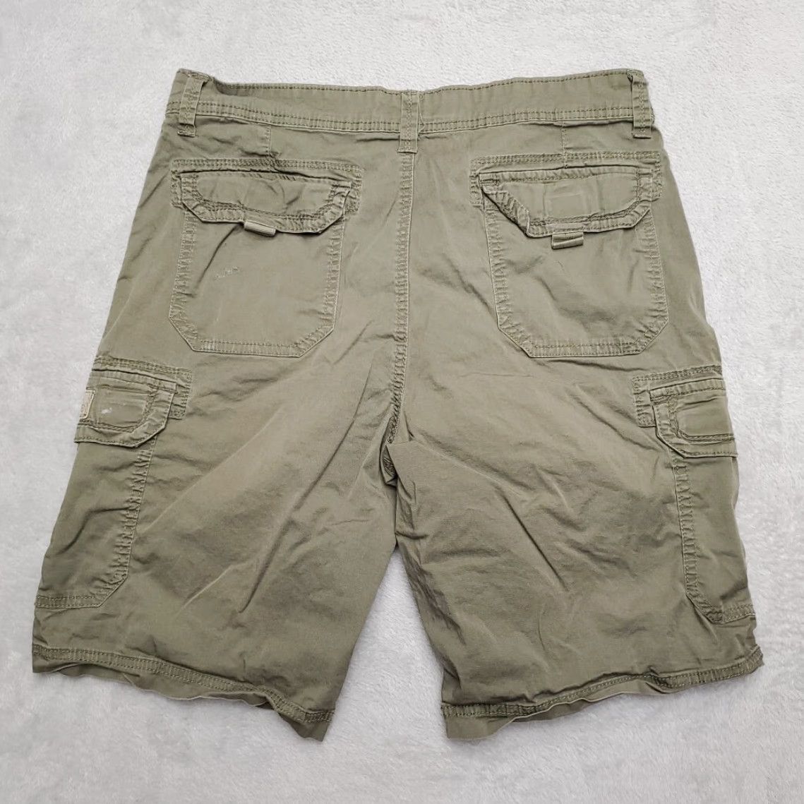 Vintage Union Bay Shorts Men 34 Green Cargo Pocket Cotton Utility Outdoor Summer Comfort Men Size US 34 / EU 50 - 5 Thumbnail