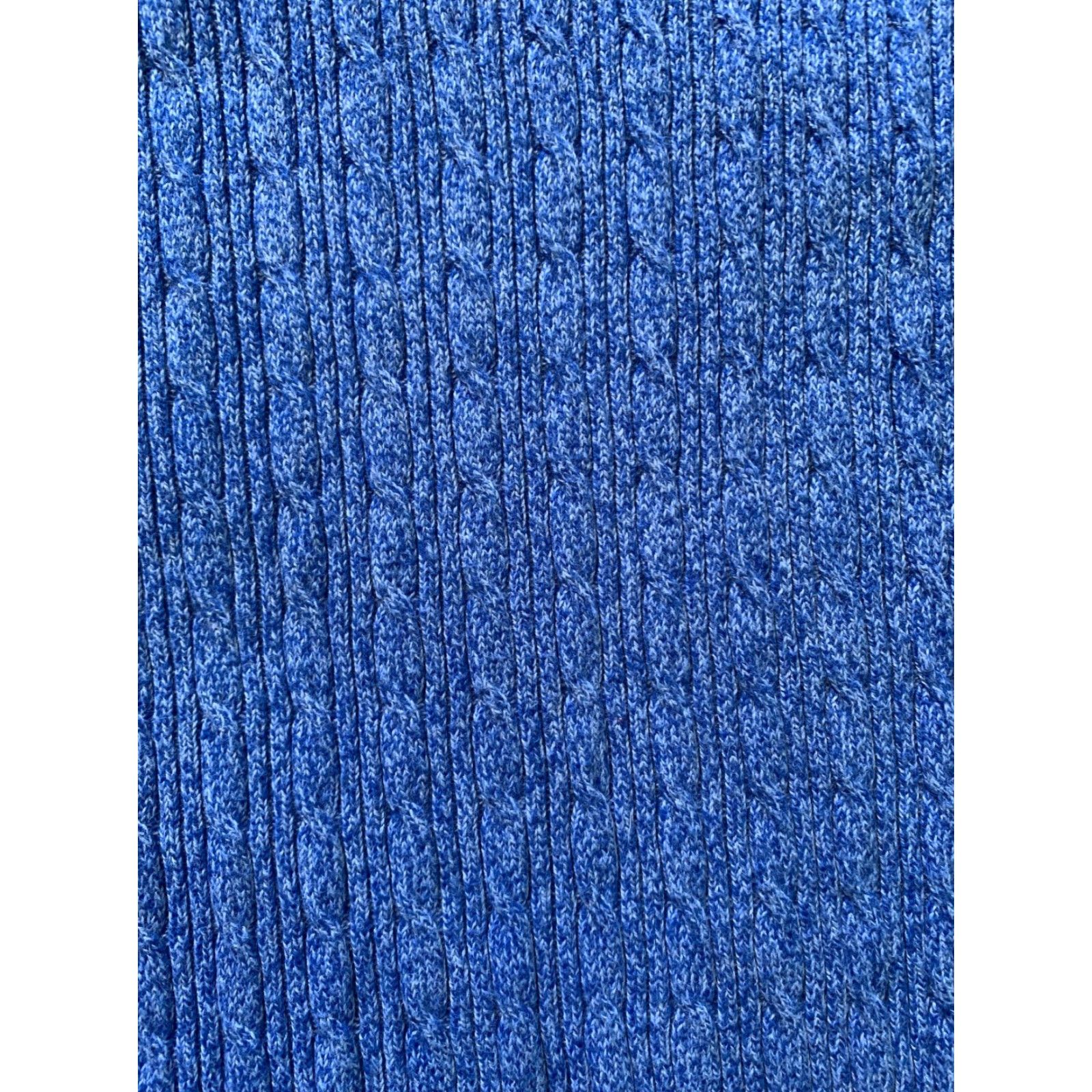 Vintage Karen Scott Woman’s Long Sleeve Sweater Adult Medium Blue Cotton Knit Womens Size M / US 6-8 / IT 42-44 - 3 Thumbnail