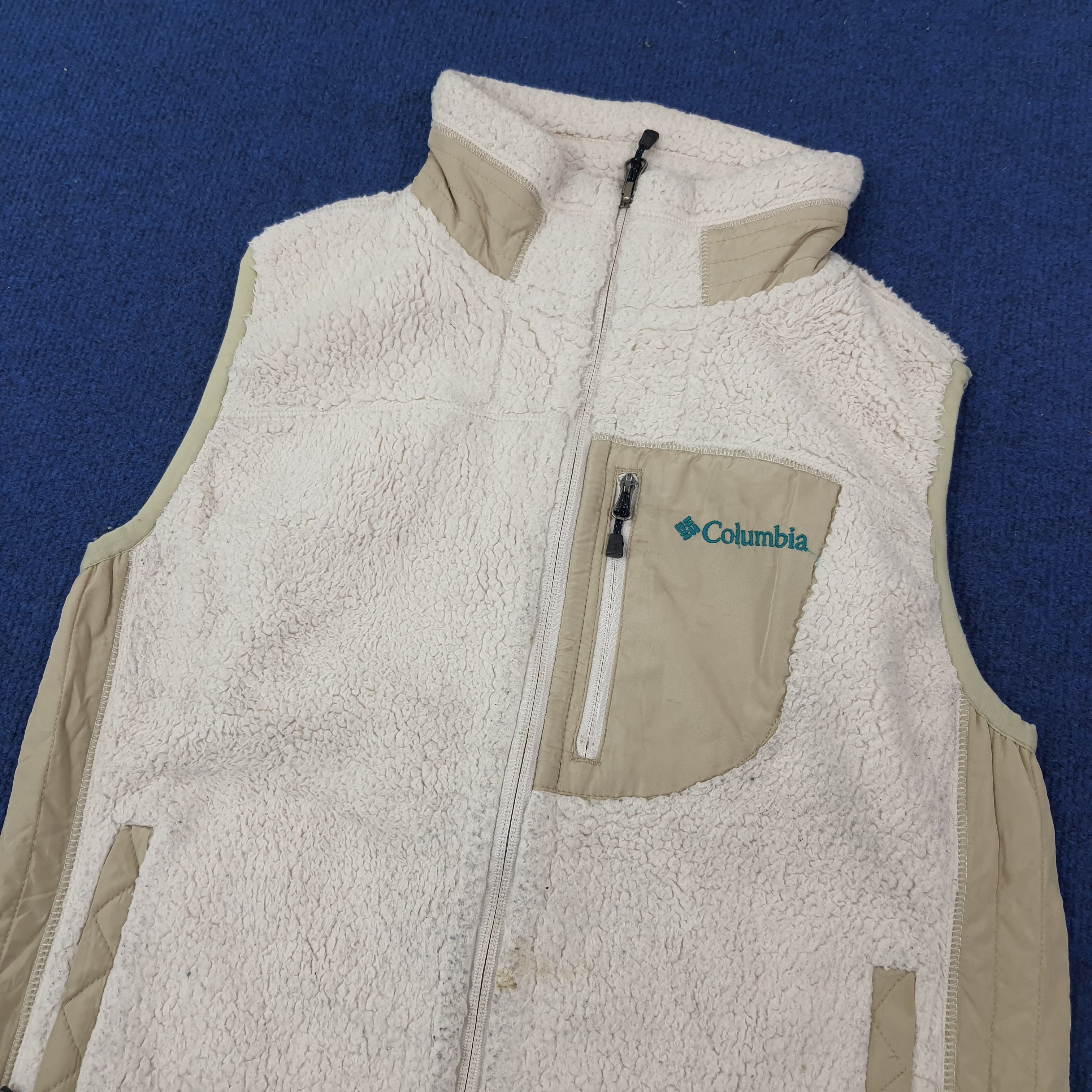 Columbia × Vintage Vintage Columbia Fleece Outdoor Vest C234N8 Size US XS / EU 42 / 0 - 2 Thumbnail
