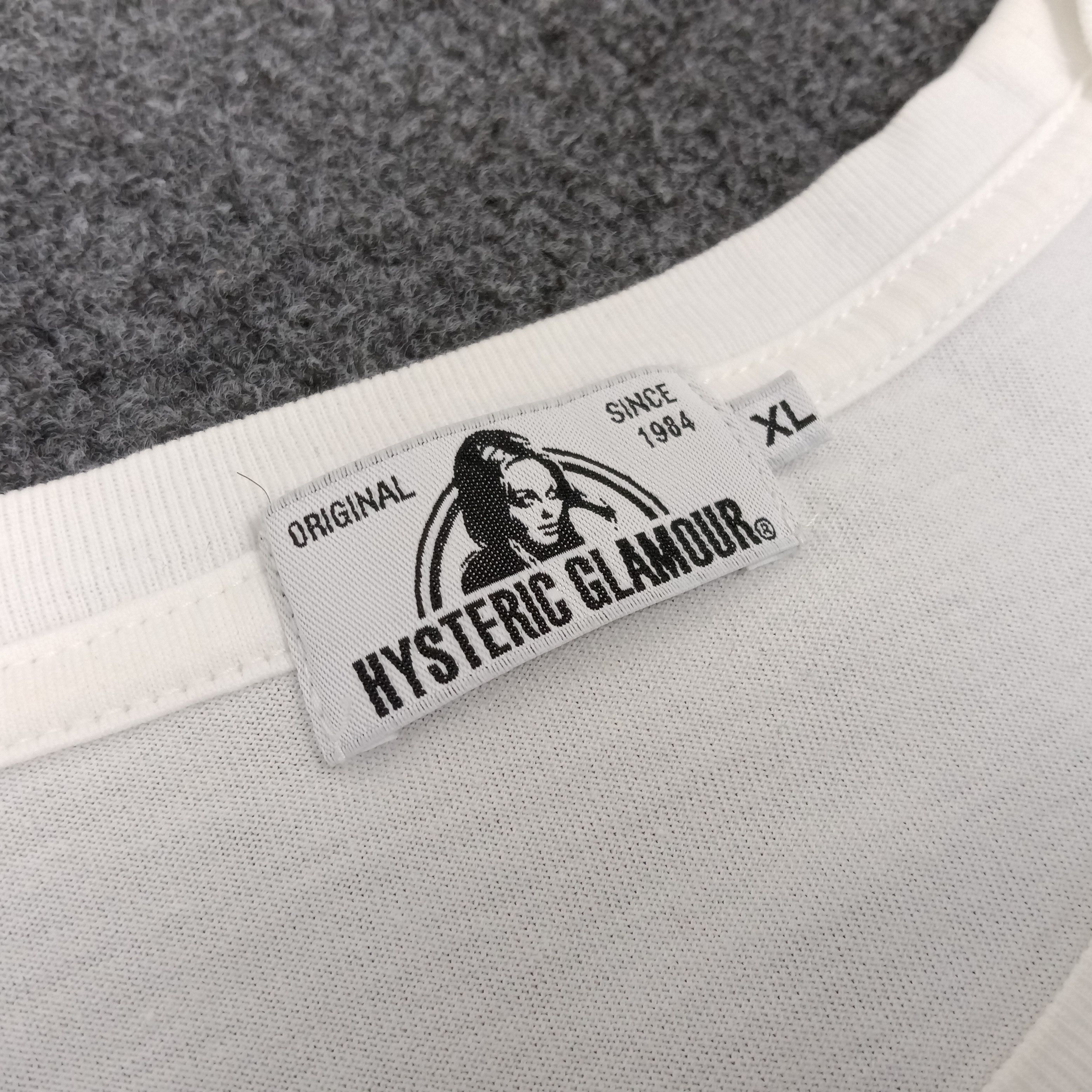 Hysteric Glamour × Japanese Brand × Vintage Hysteric Glamour Japanese Brand Sexy Design Tshirt Size US M / EU 48-50 / 2 - 6 Thumbnail