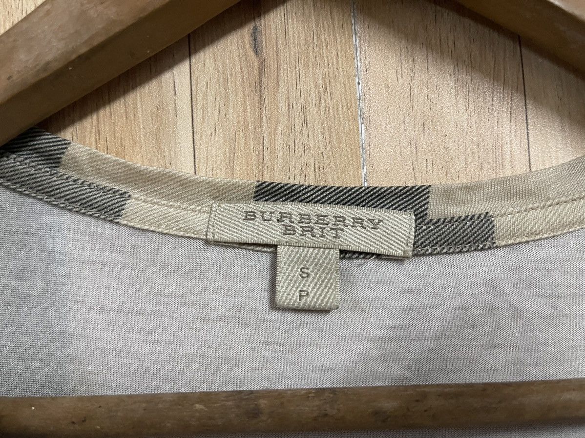 Burberry Burberry Brit Woman Shirt S Nova Check Luxury Summer Tee Size S / US 4 / IT 40 - 2 Thumbnail