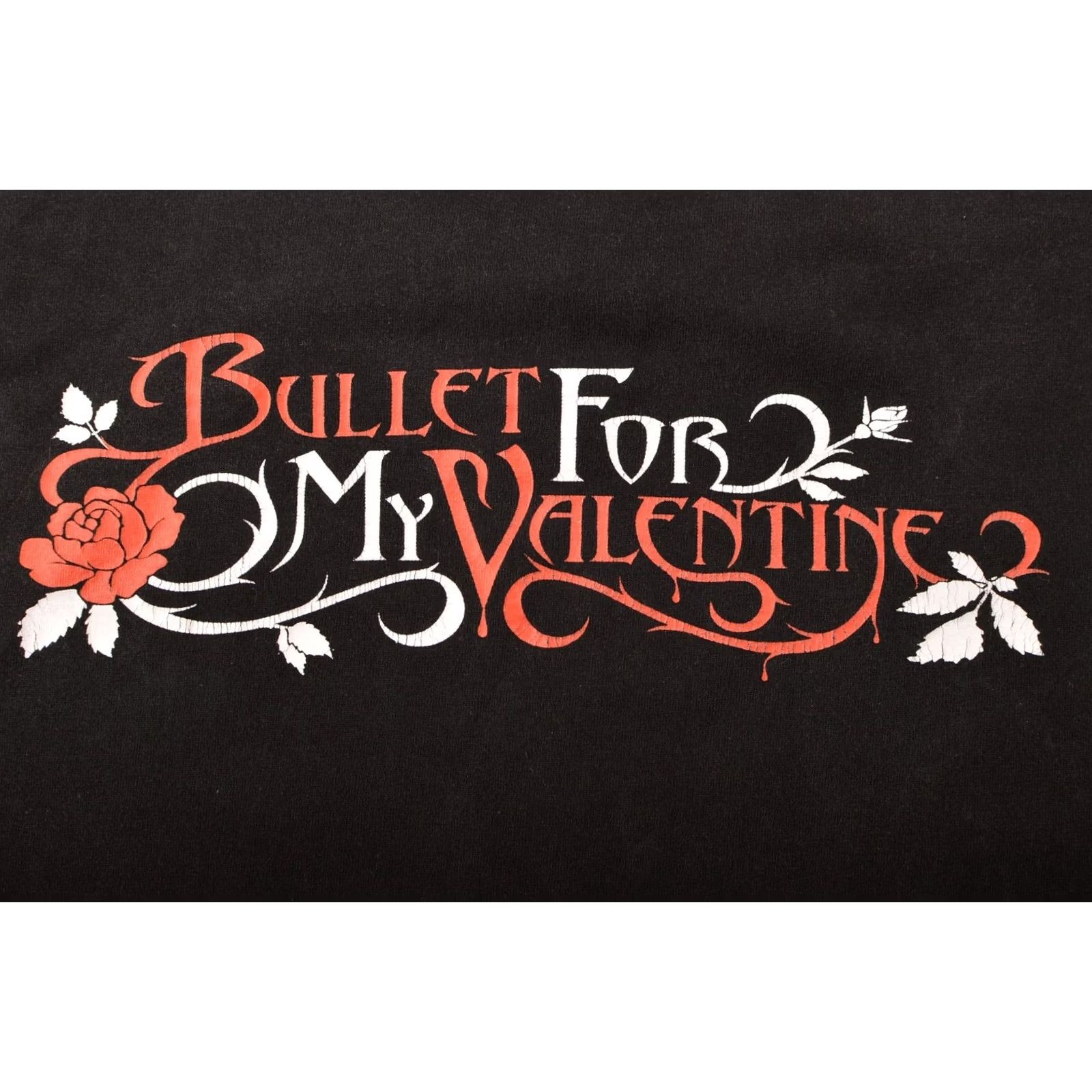 Valentino Rock@Tees Bullet for My Valentine Vintage Rock Metal T-Shirt Tee XL Black Mens Shirt Rock Size US XL / EU 56 / 4 - 7 Thumbnail