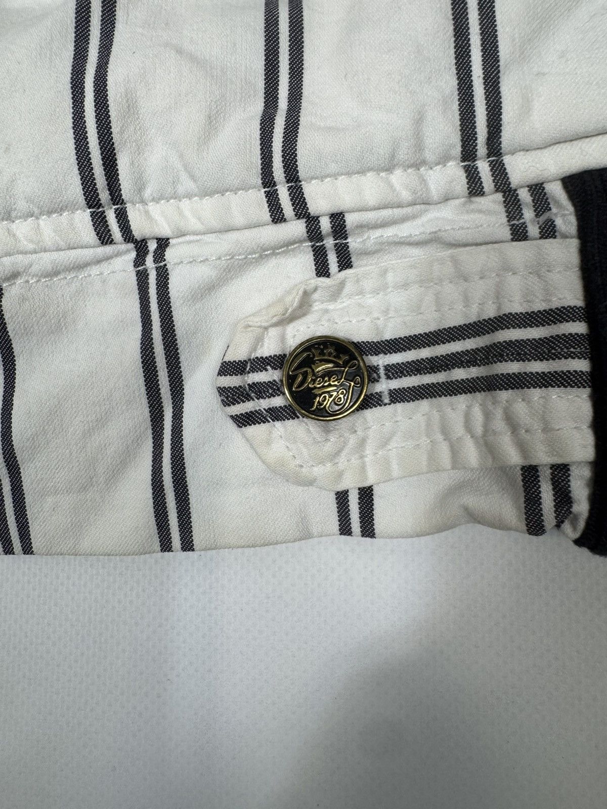 Diesel Vintage Diesel Striped Zip Jacket Size US M / EU 48-50 / 2 - 13 Thumbnail