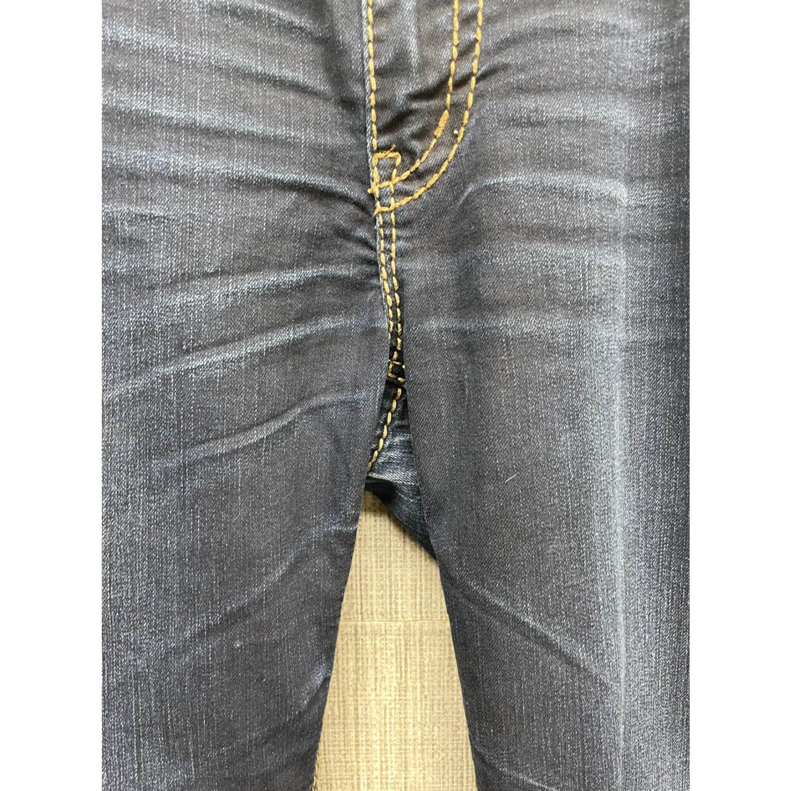 Vintage Silver Sliver Suki Dark Blue Mid Super Skinny Jeans Womens Size W31/L31 Size 24" / US 00 / IT 34 - 3 Thumbnail