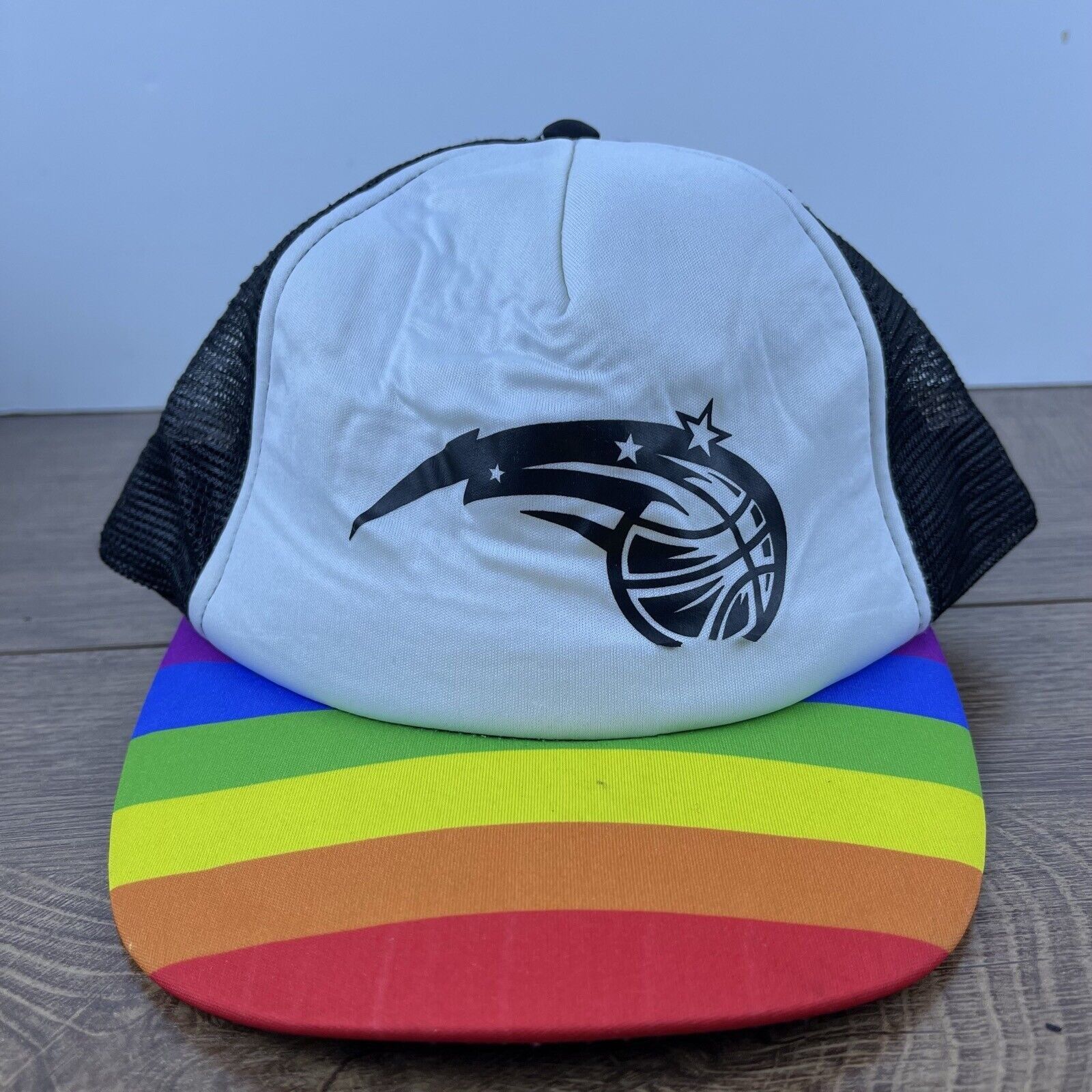 Other Orlando Magic Snapback Hat Pride White Hat Adjustable White Size ONE SIZE - 2 Thumbnail