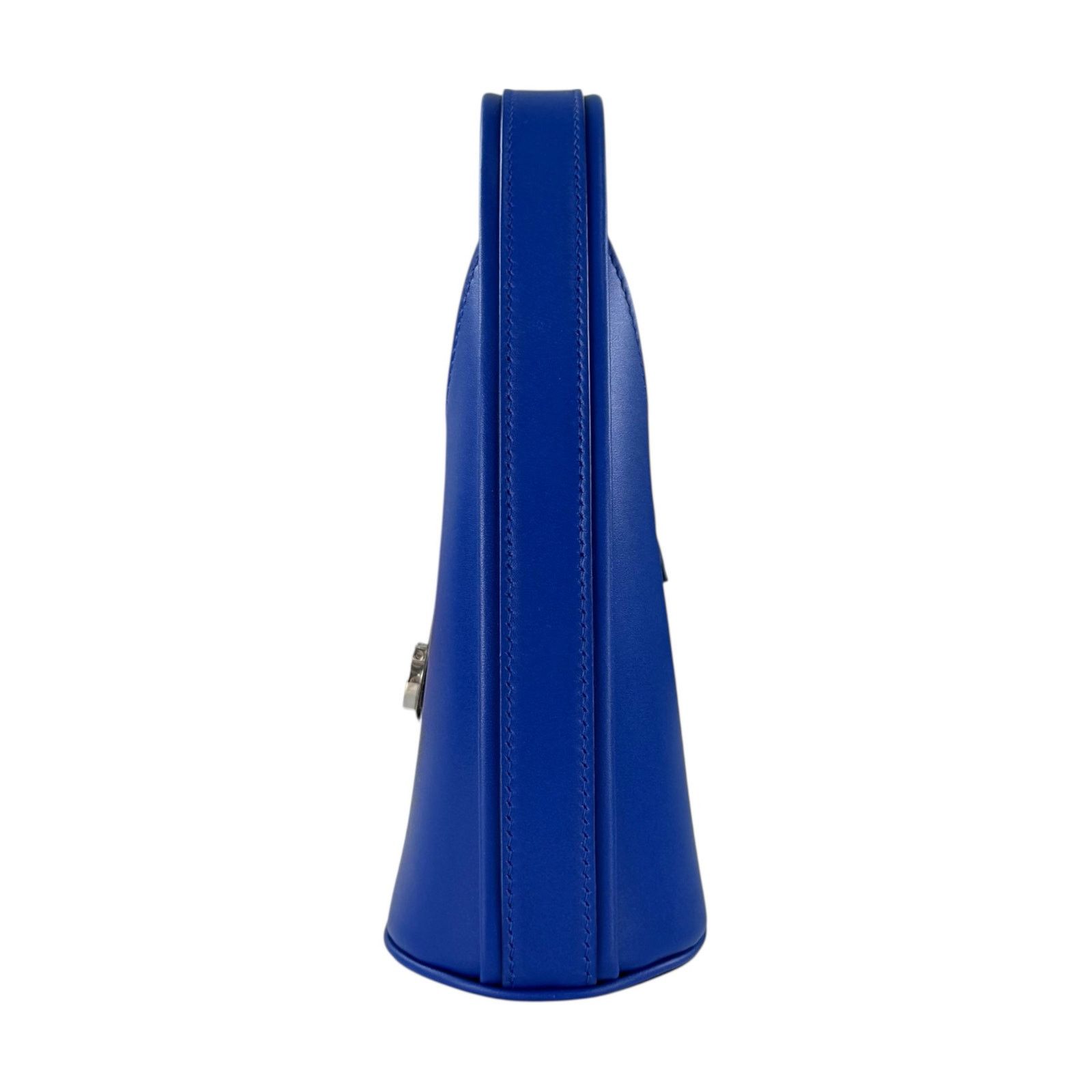 Salvatore Ferragamo Ferragamo Royal Blue Gancini Mini Hobo Two-Way Bag Size ONE SIZE - 7 Thumbnail