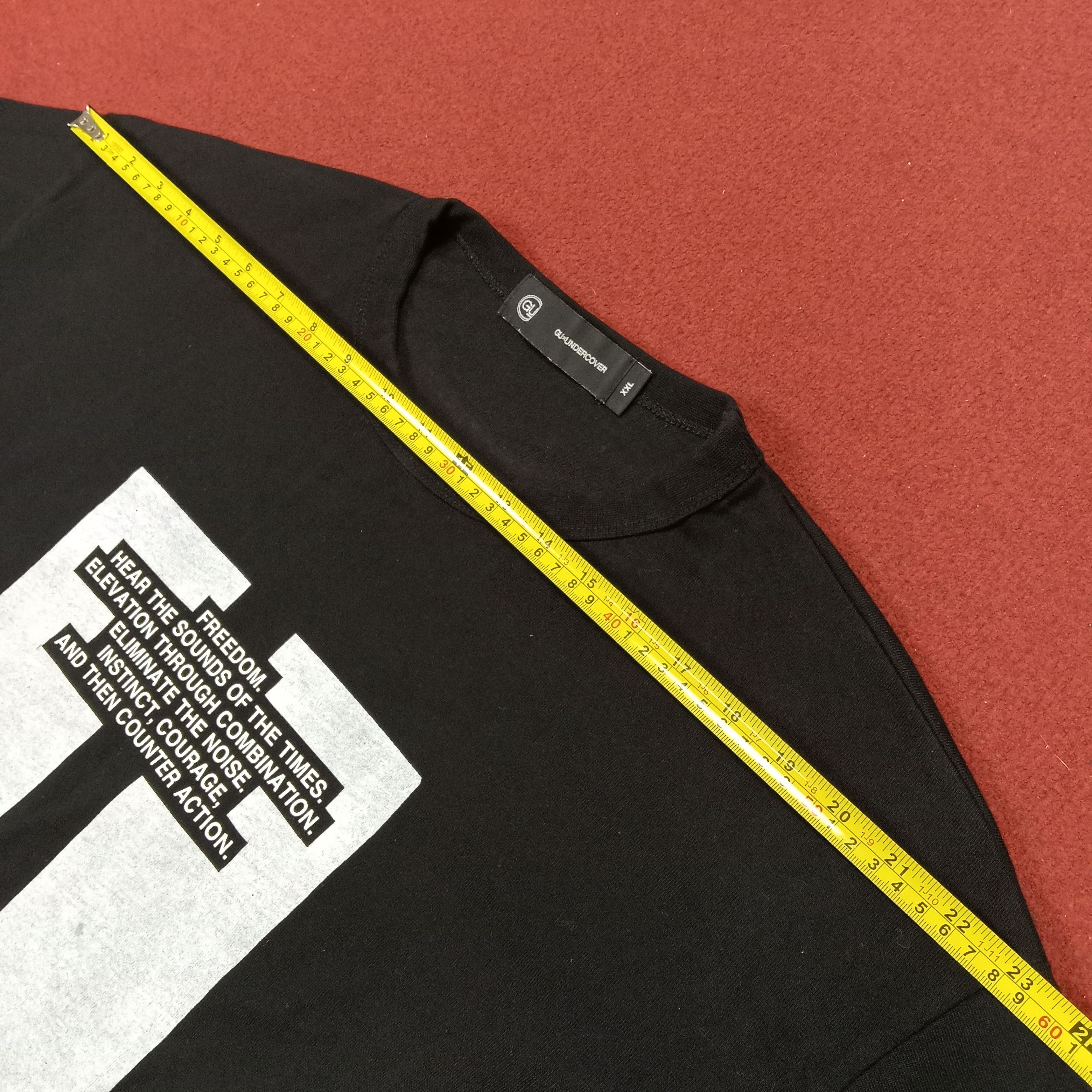 GU × Undercover × Vintage Gu X Undercover Japanese Brand Streetwear Tshirt Size US XXL / EU 58 / 5 - 10 Thumbnail