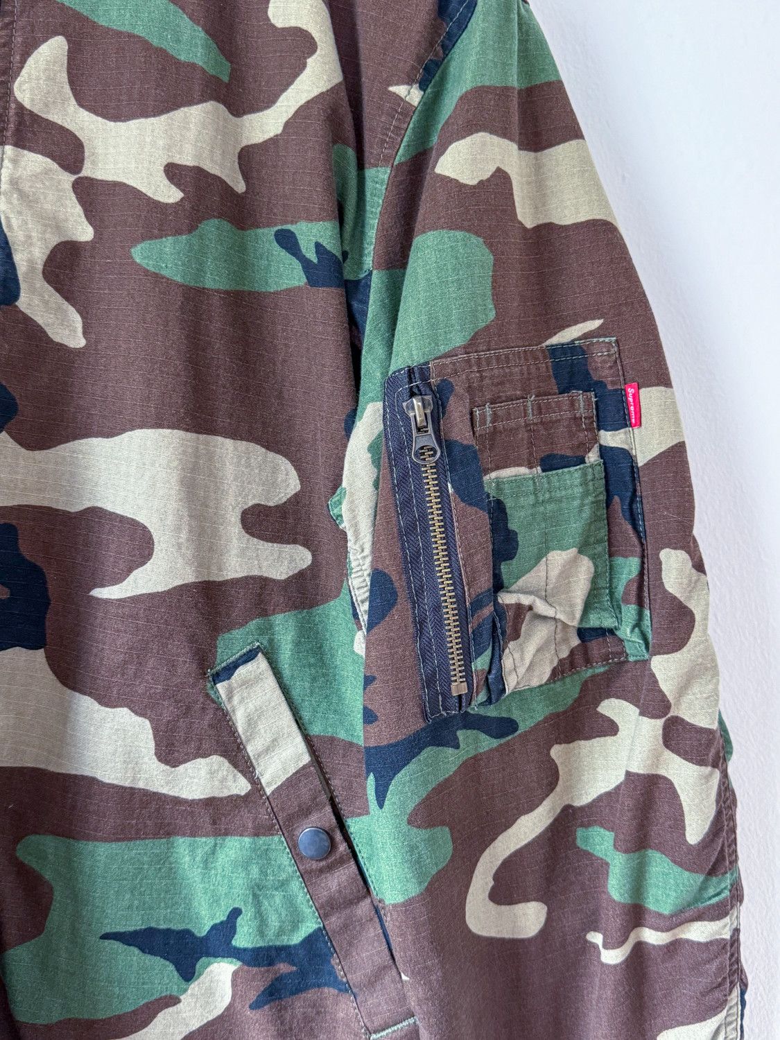 Supreme Supreme "Reversible Cotton MA-1 Jacket" SS15 Size US L / EU 52-54 / 3 - 7 Thumbnail