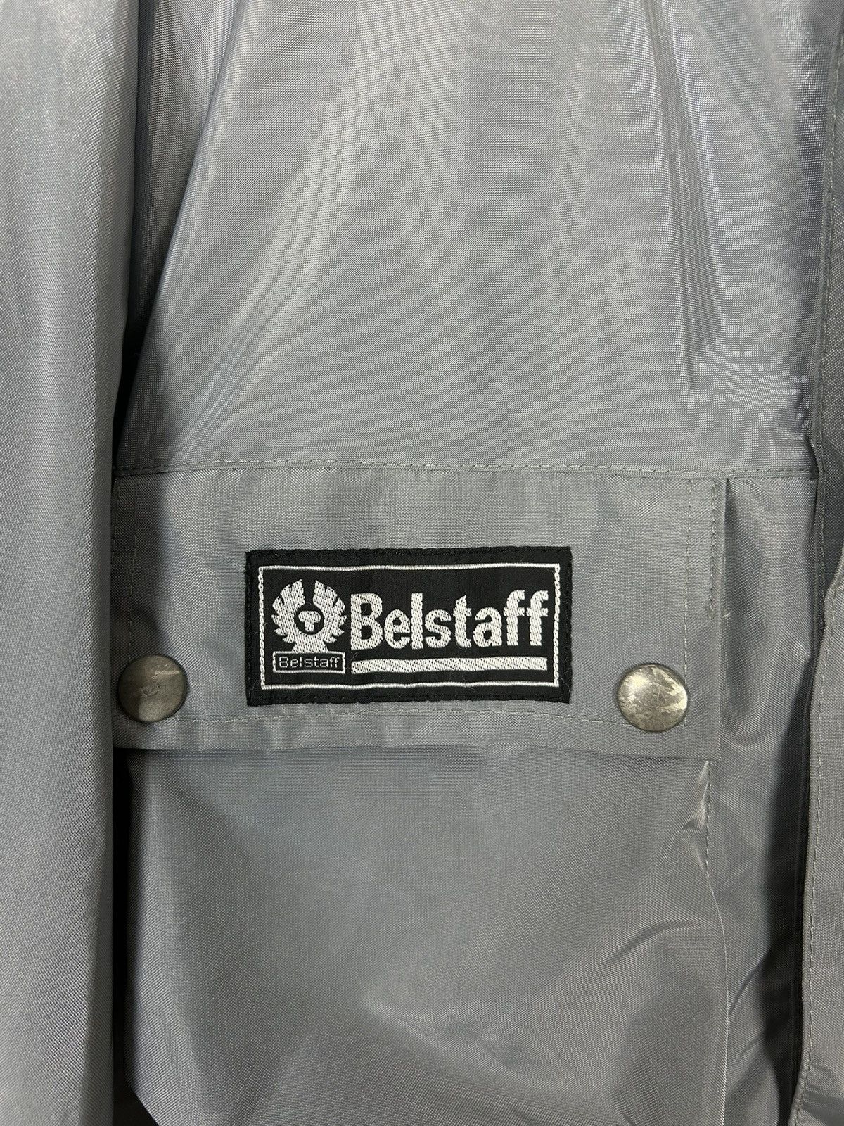 Belstaff × Vintage BELSTAFF Roadmaster Nylon Biker Belted Jacket Vintage Size US L / EU 52-54 / 3 - 7 Thumbnail