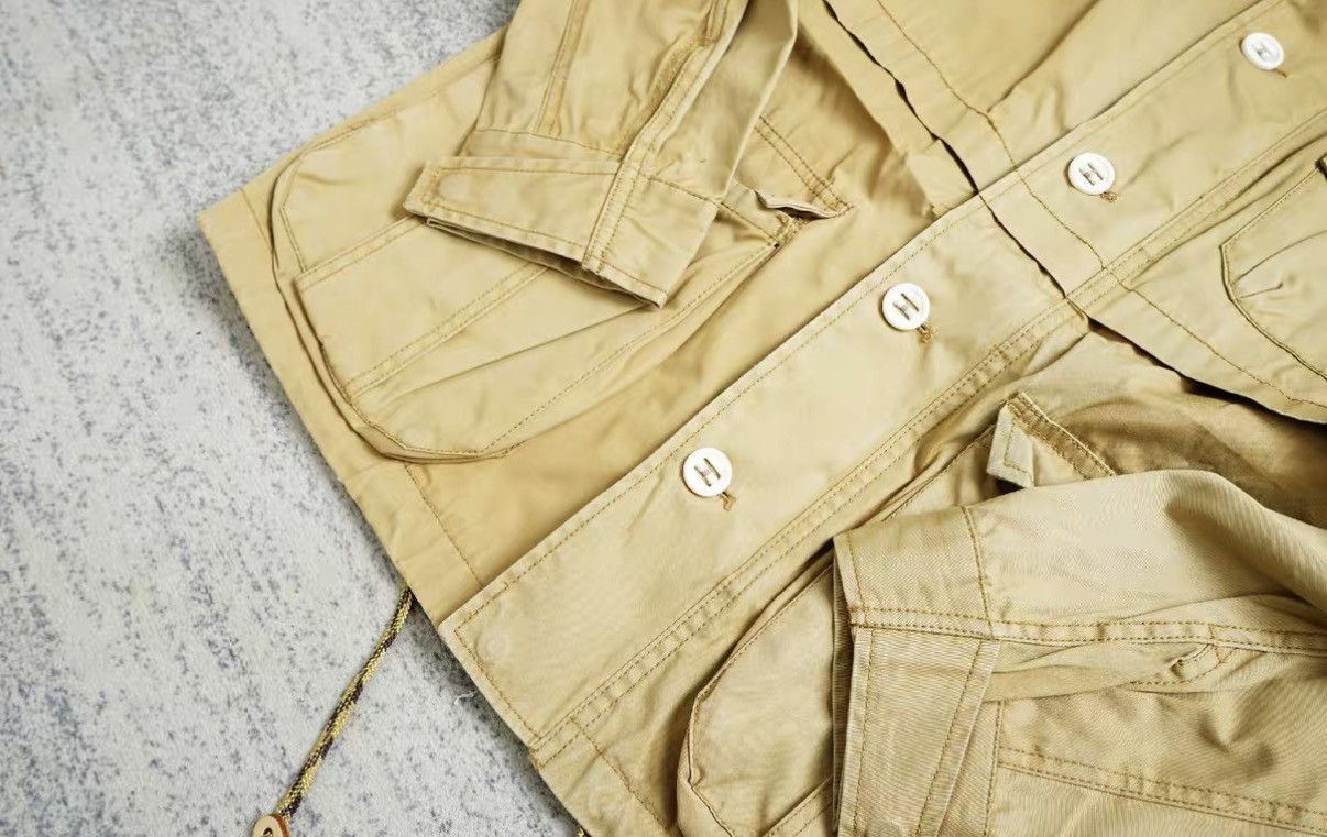 Iroquois Japan Iroquois Three-Pocket Washed Jacket Size US S / EU 44-46 / 1 - 5 Thumbnail