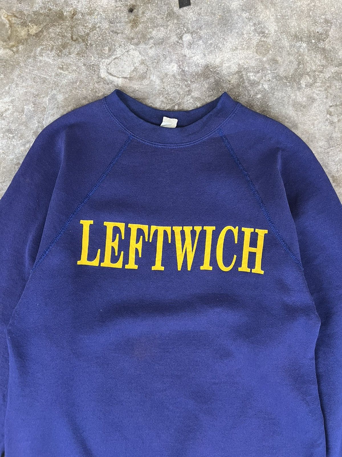 Vintage Vintage Leftwich 90's Discuss Athletic Sweatshirt Size US L / EU 52-54 / 3 - 3 Thumbnail