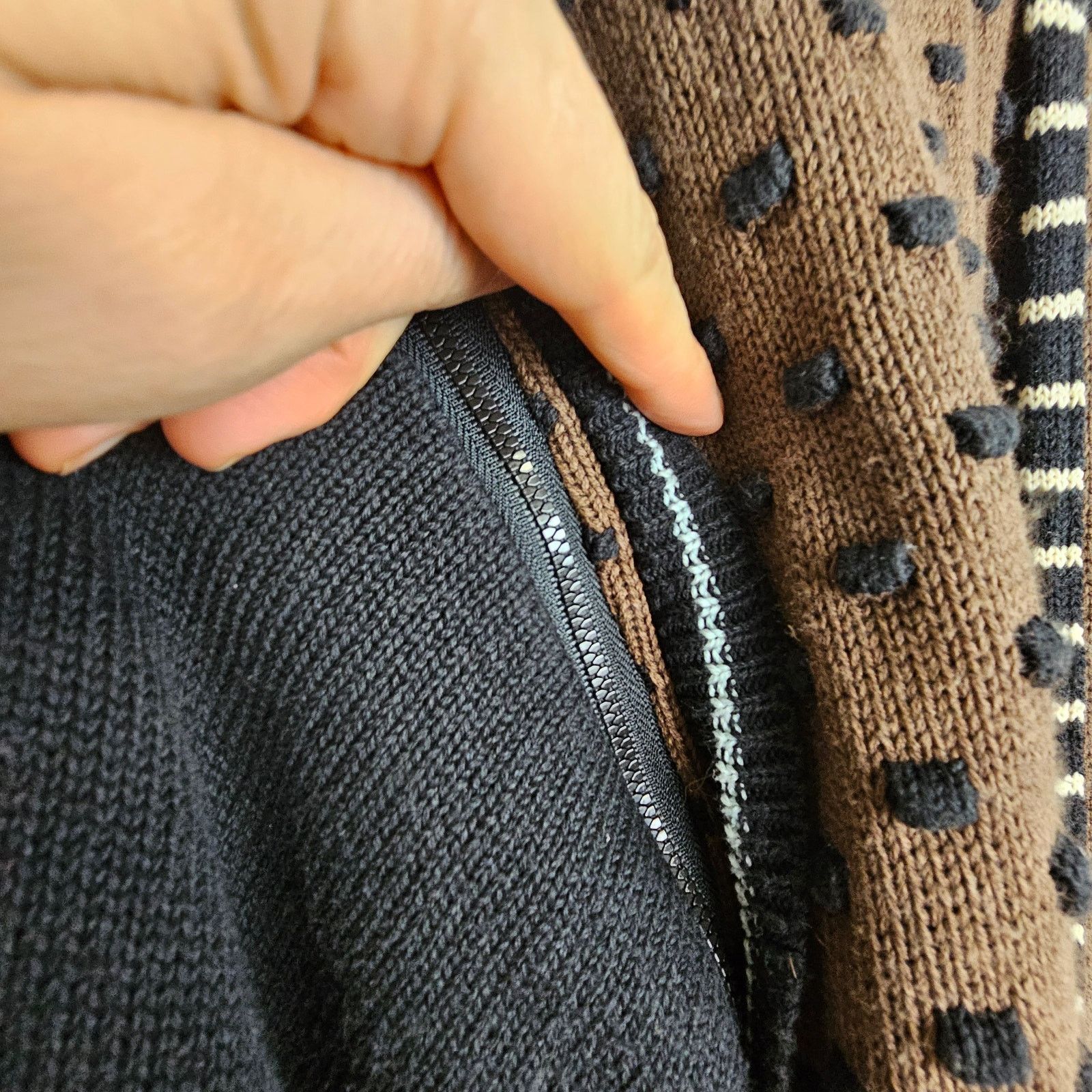Saddlebred Vintage Jamie Sadock Womens Sweater Jacket M Gorpcore Golf Size M / US 6-8 / IT 42-44 - 6 Thumbnail