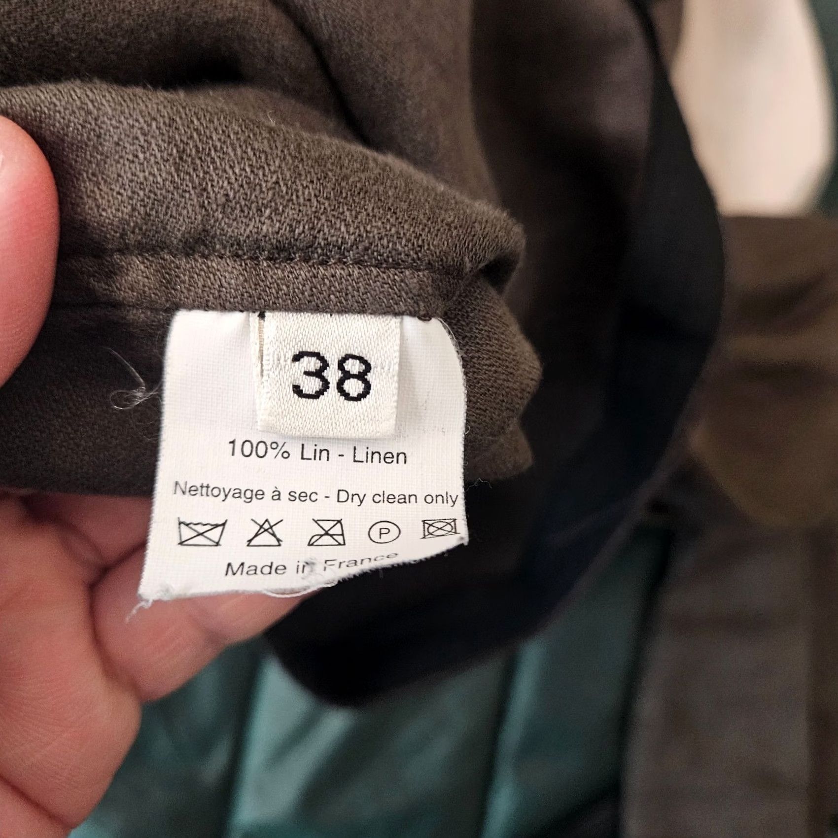 Lanvin Lanvin Blazer Jacket Women’s Brown Linen 38 Made in France Regular Size Lanvin Jacket Women’s Brown Linen 38 France Size XS / US 0-2 / IT 36-38 - 6 Thumbnail
