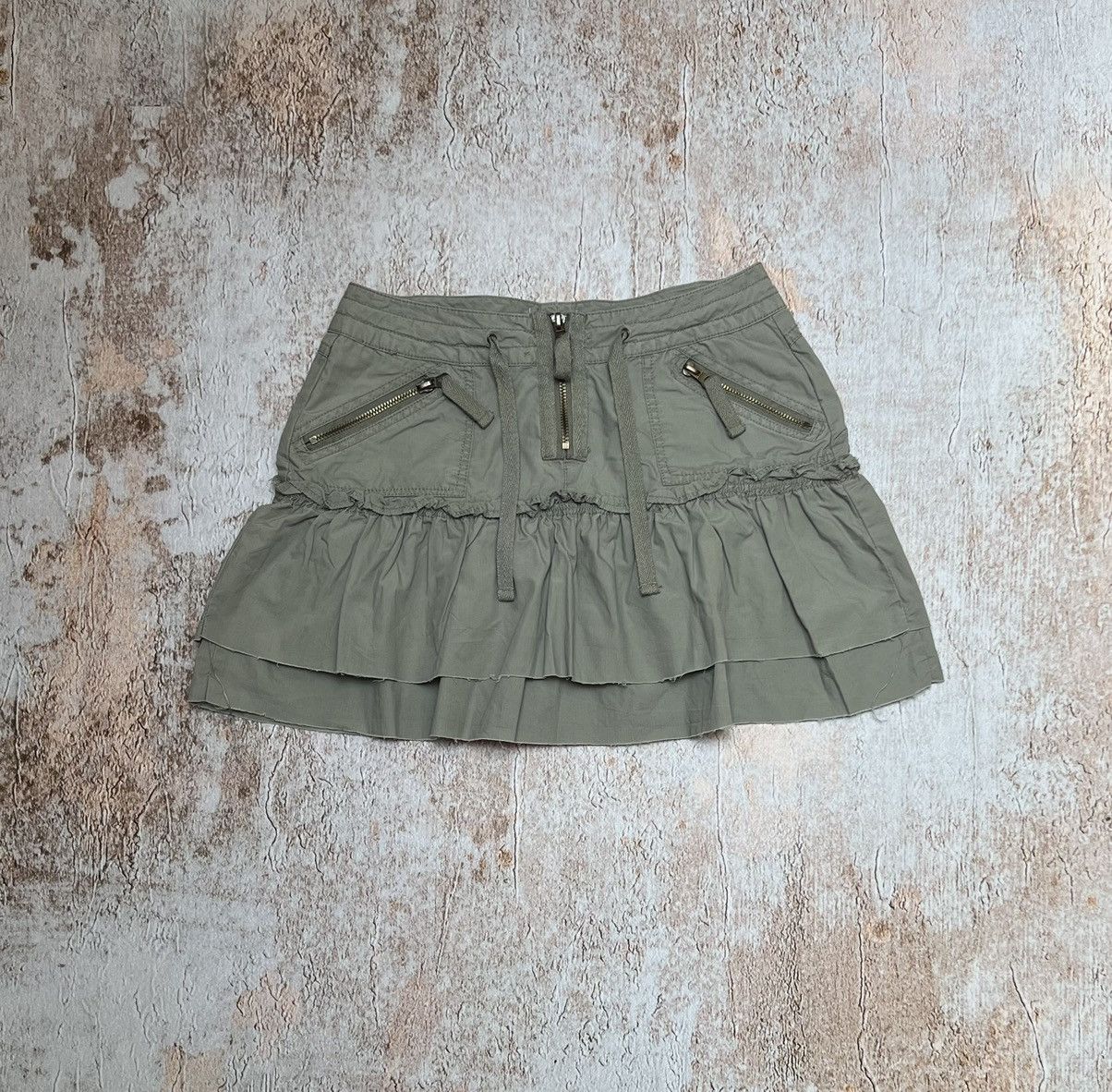 Vintage Vintage flare mini skirt Size 26" / US 2 / IT 38 - 1 Thumbnail