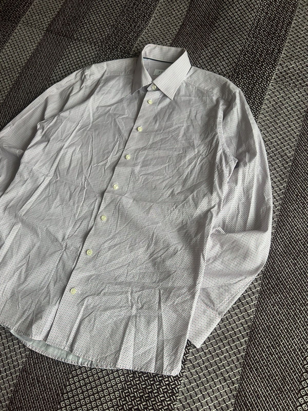 Eton Eton Contemporary Luxury Shirt Mens Solid Style Size 40 Size US L / EU 52-54 / 3 - 2 Thumbnail