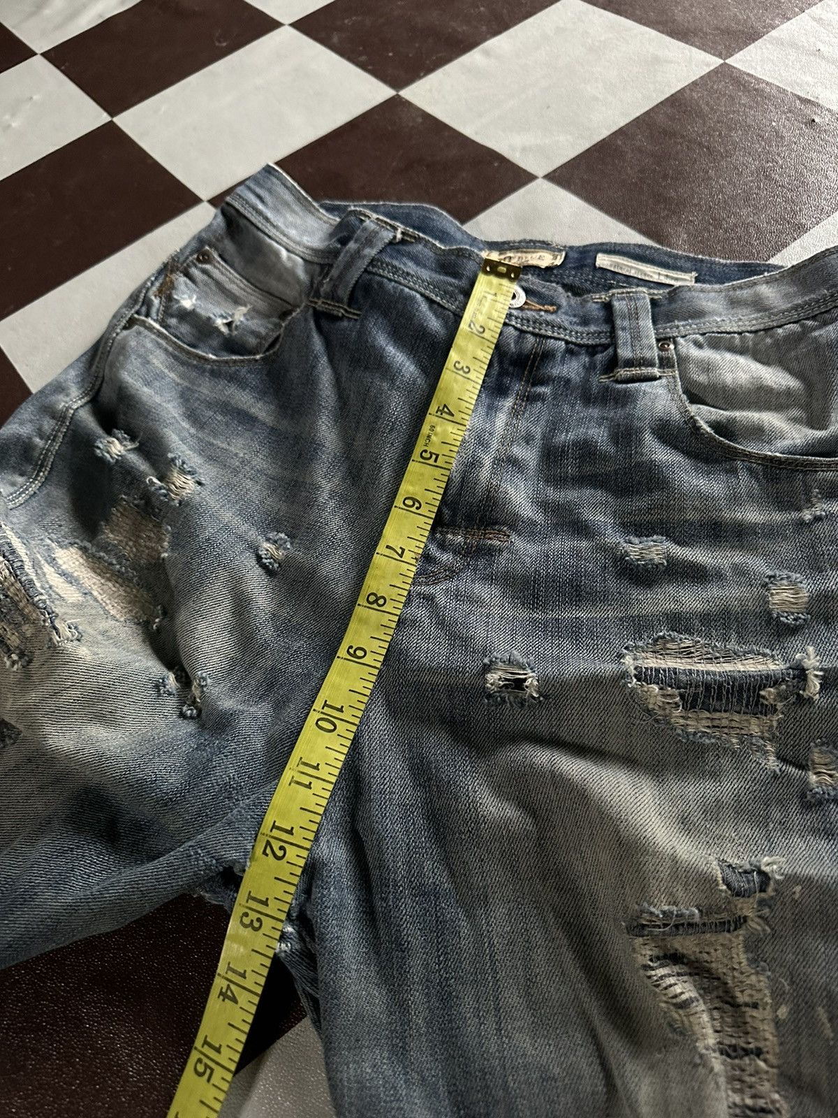 Japanese Brand Bite blue flared denim jeans Size US 30 / EU 46 - 16 Thumbnail