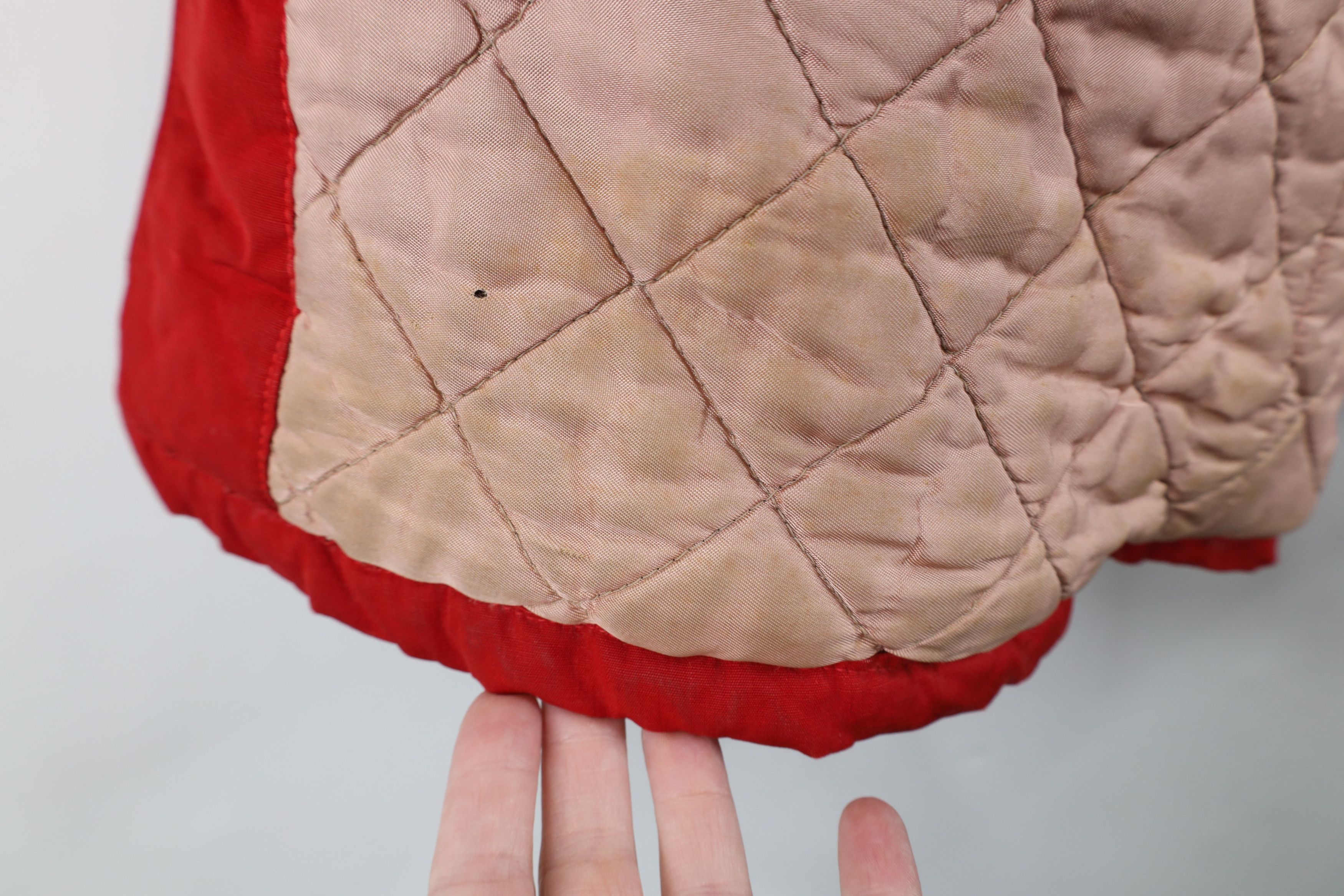 Vintage Vintage 50s 60s Streetwear Quilted Chore Jacket Red USA Size US M / EU 48-50 / 2 - 12 Thumbnail