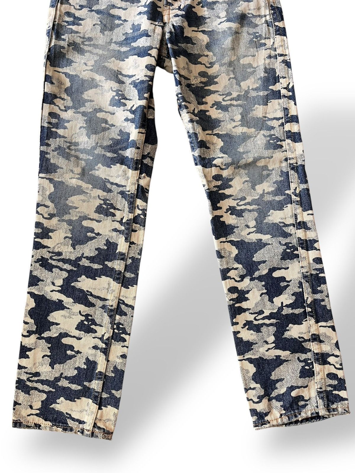 If Six Was Nine Japanese Brand Co & Lu Fullprint Jeans Size US 30 / EU 46 - 4 Thumbnail