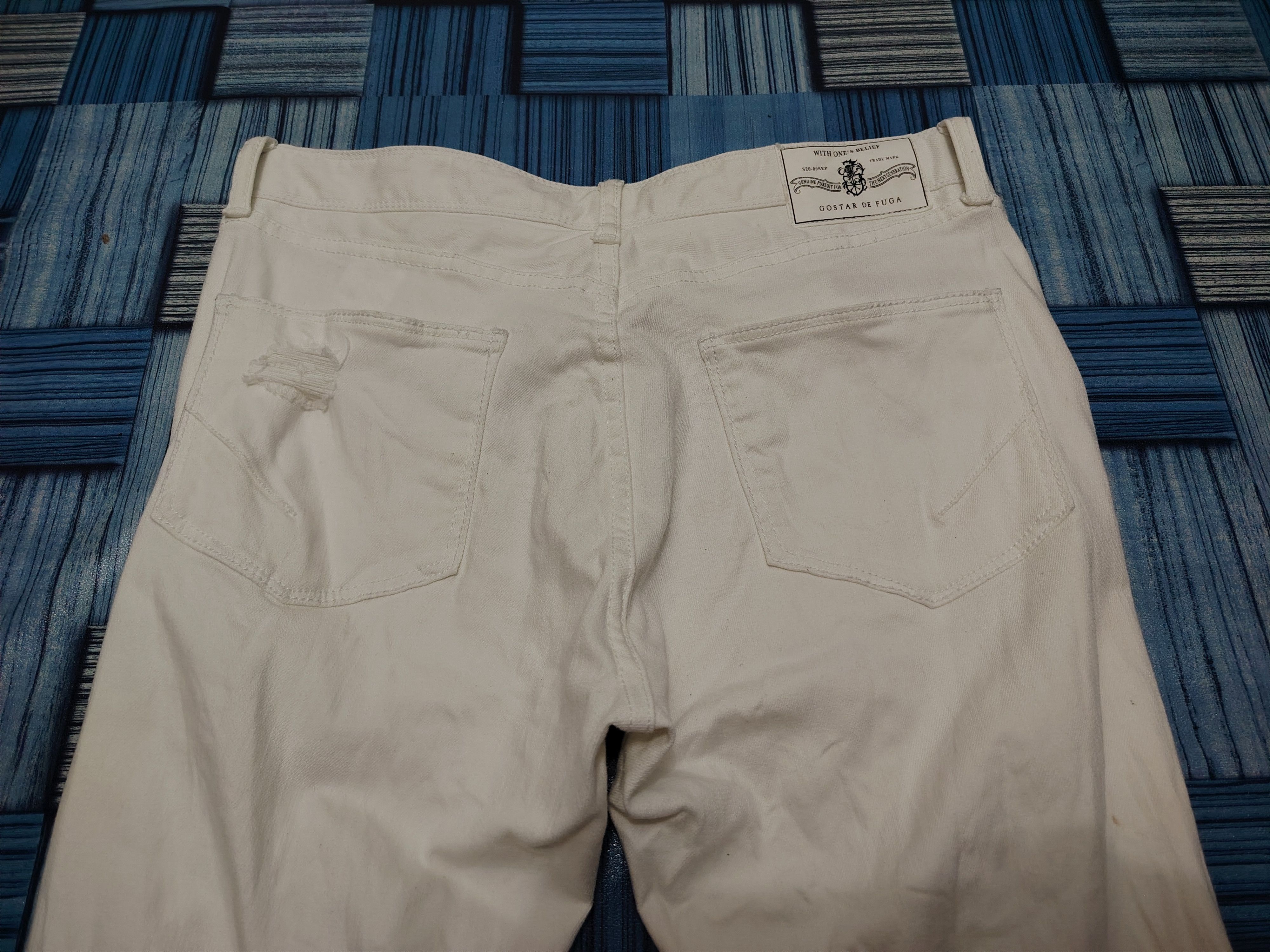 GOSTAR DE FUGA Gostar de Fuga Stretch Skinny Inspired Rick Owens Styles Size US 30 / EU 46 - 16 Thumbnail