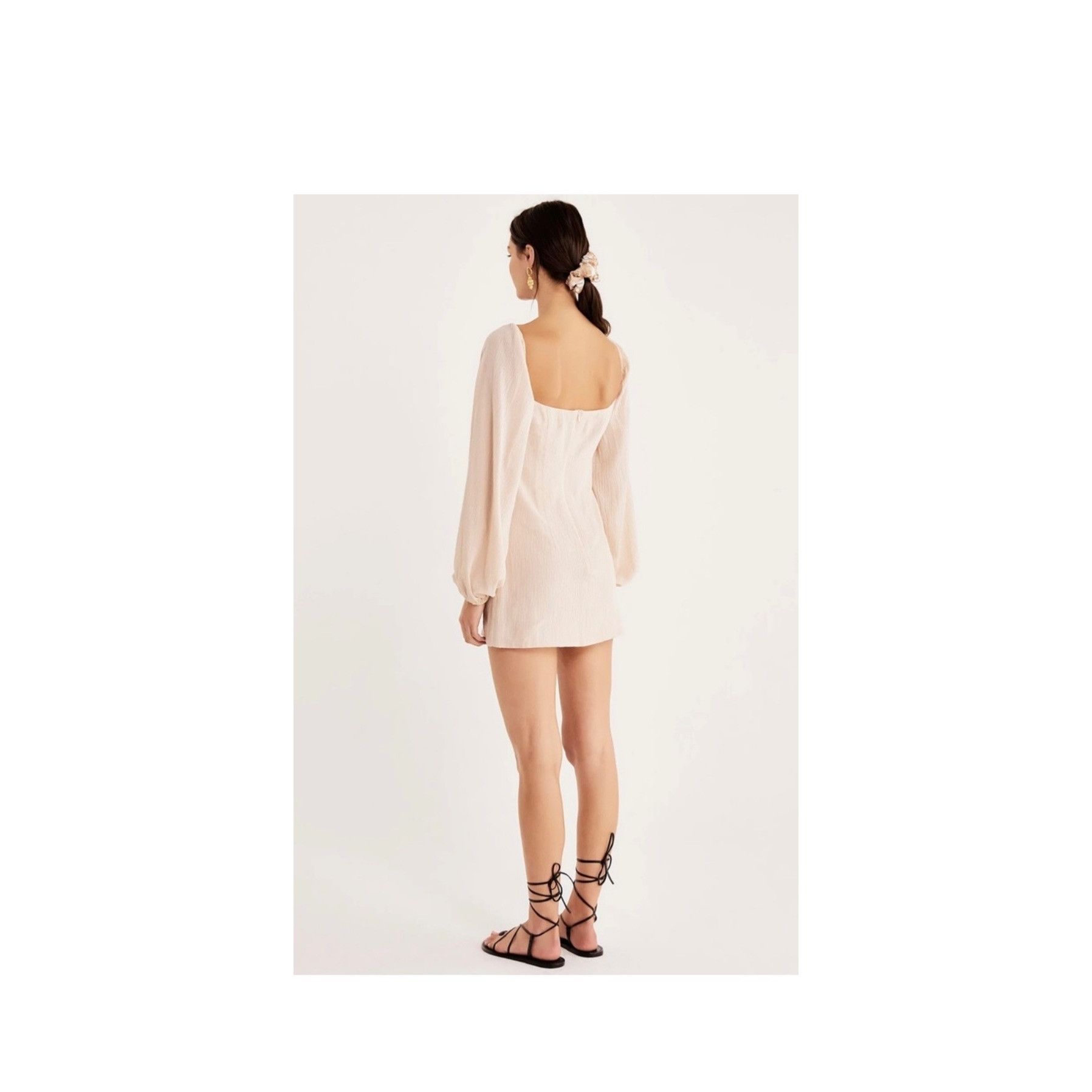 Other Rumer NWT Camille Mini Dress Sz XS Nude Size XS / US 0-2 / IT 36-38 - 9 Thumbnail