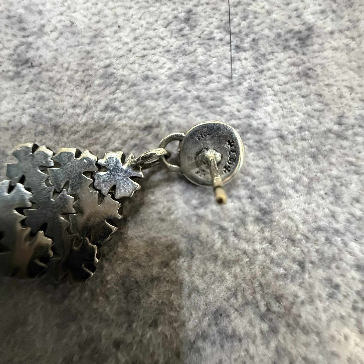 Chrome Hearts CHROME HEARTS CHAIN MLLE PLUS EARRING SILVER Size ONE SIZE - 13 Thumbnail