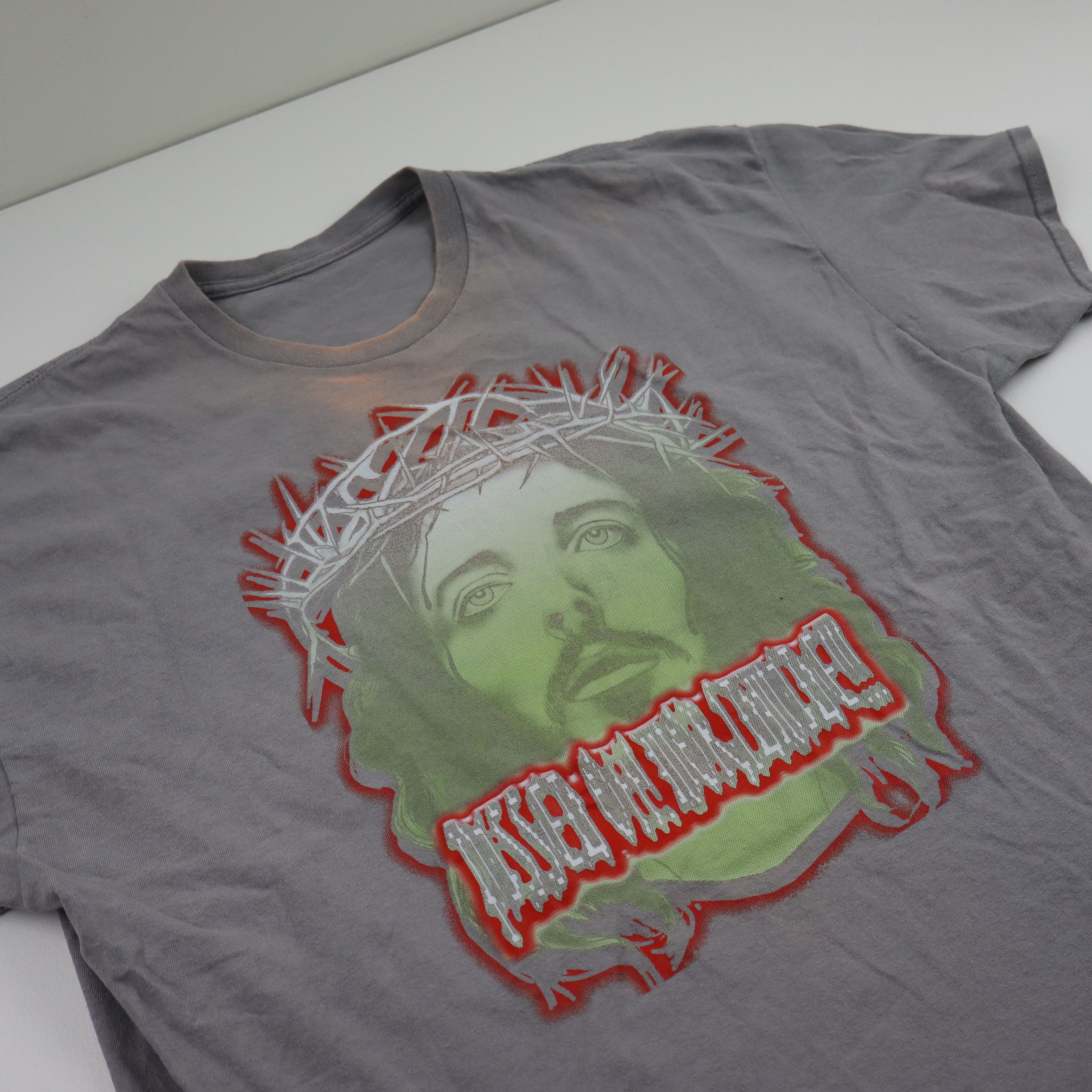 Vintage Crazy Jesus Pissed Off I Will Die Vintage Shirt Size US XL / EU 56 / 4 - 2 Thumbnail