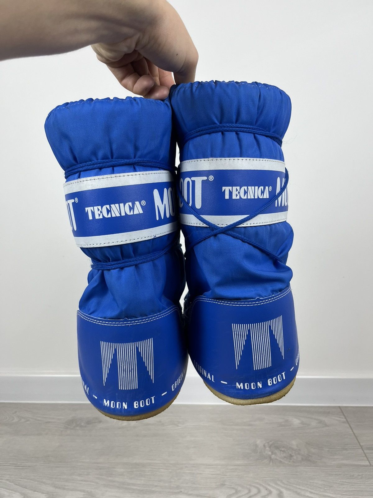 Le Grande Bleu (L.G.B.) Moon Boot Y2K Tecnica Big Logo Hi Top Puffer Boots 35-38 eu Size US 8 / IT 38 - 4 Thumbnail