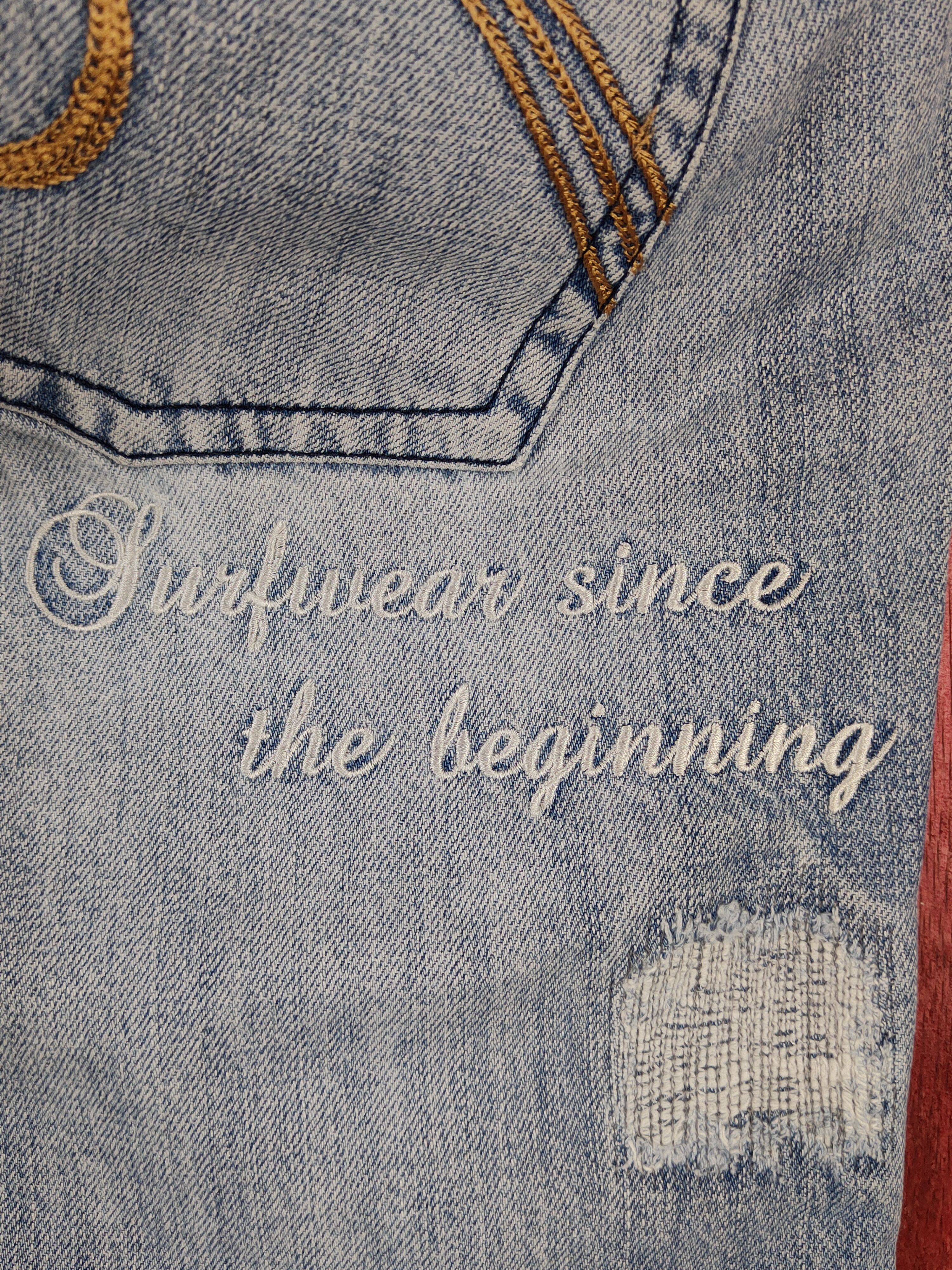 Gotcha Gotcha Blue Distressed Multipocket Denim #S1615 Size 32" / US 10 / IT 46 - 14 Thumbnail
