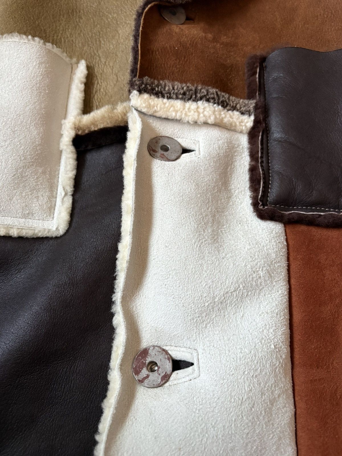 Kapital Kountry Kapital mouton patchwork hoodie Size US S / EU 44-46 / 1 - 6 Thumbnail