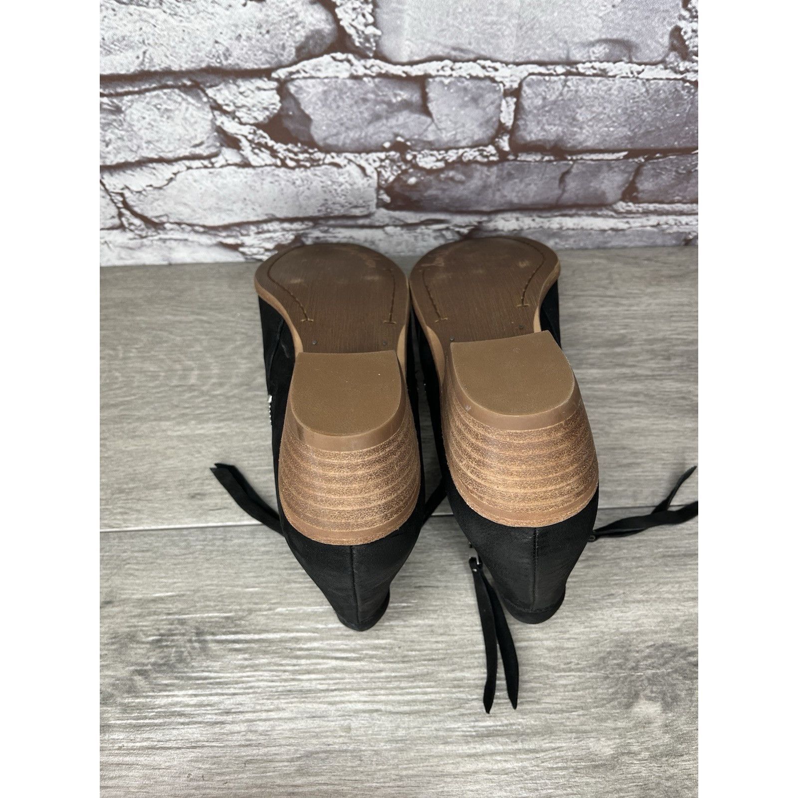Sam Edelman SAM EDELMAN Packer Black Nubuck Leather Zip Ankle Boots Wome Size US 7.5 / IT 37.5 - 23 Thumbnail