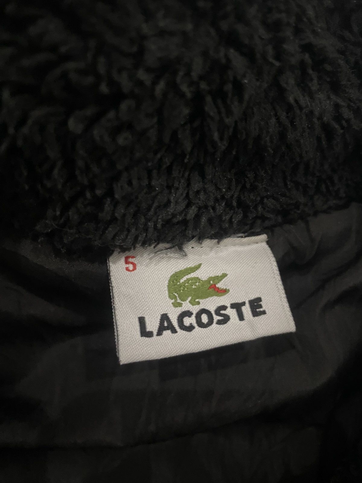 Lacoste Lacoste Black Vest Size US S / EU 44-46 / 1 - 4 Thumbnail