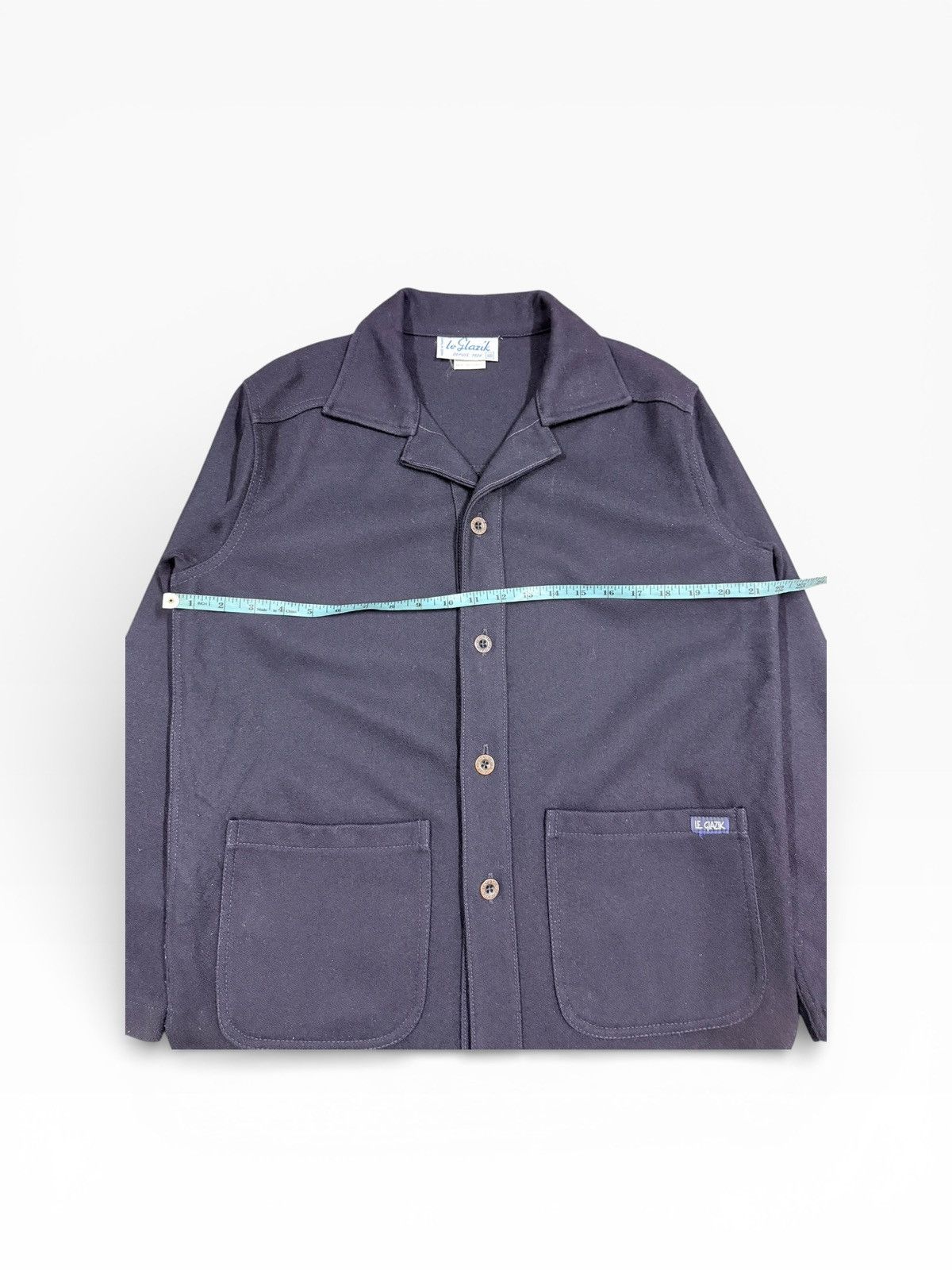 If Six Was Nine Vtg🔥Le Glazik Depuis 1928 Sailor France Wool Buttoned Jacket Size US M / EU 48-50 / 2 - 15 Thumbnail