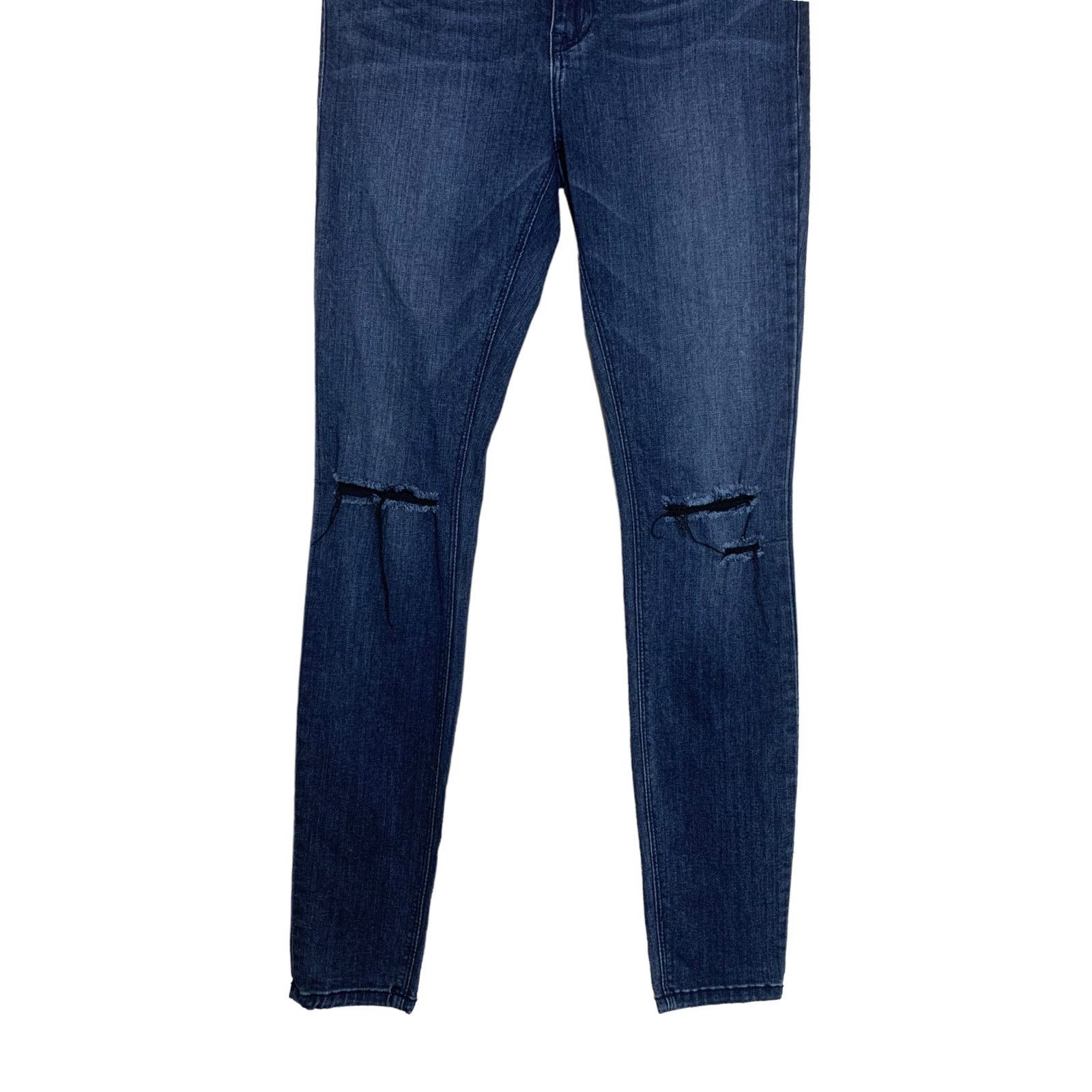 Pistola Pistola Blue “Rips” In knees Stretch Skinny Jeans size 27 Size 27" / US 4 / IT 40 - 8 Thumbnail