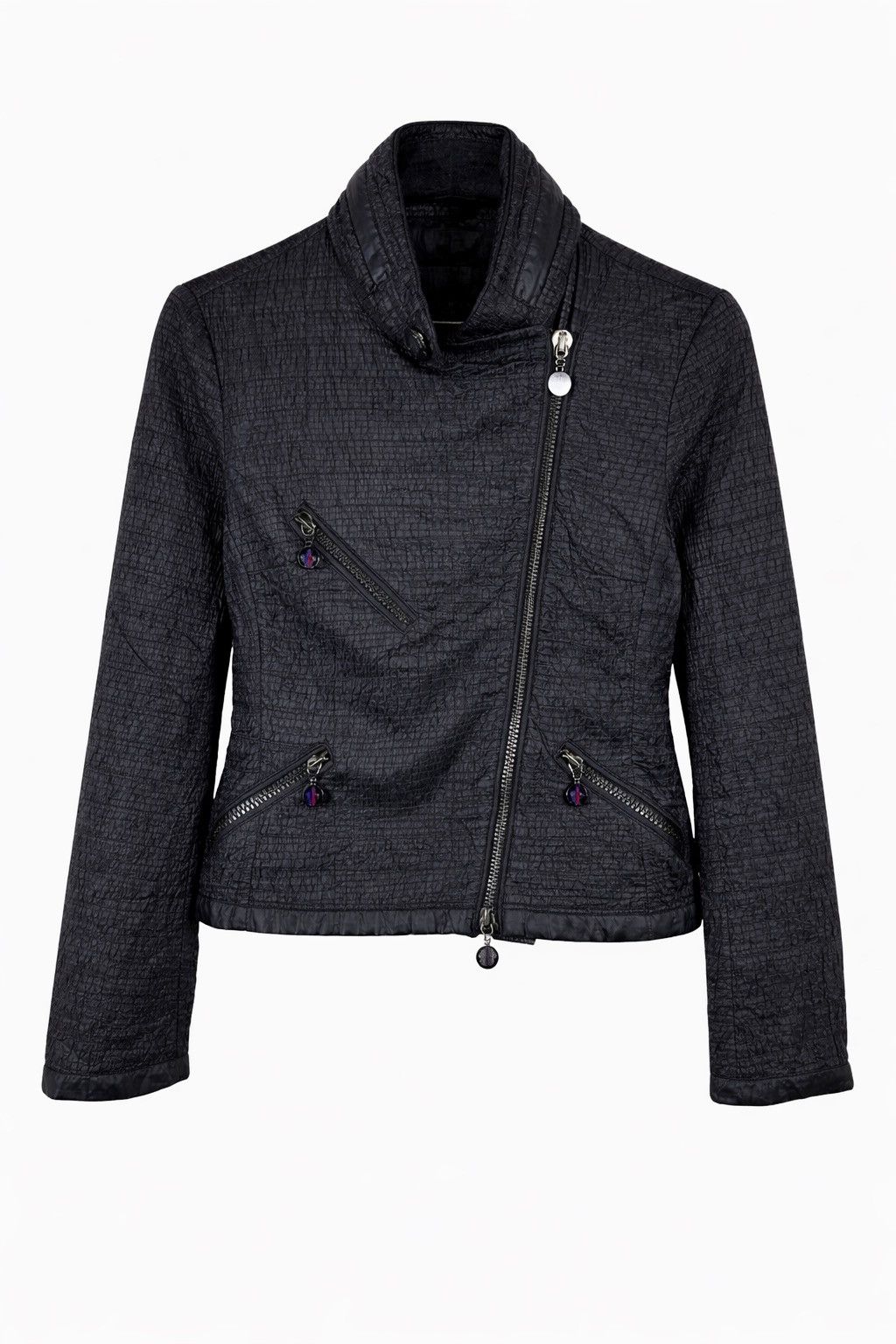 Moncler Moncler Asymmetrical Zip Women’s Technical Designer Jacket Size XS / US 0-2 / IT 36-38 - 1 Thumbnail