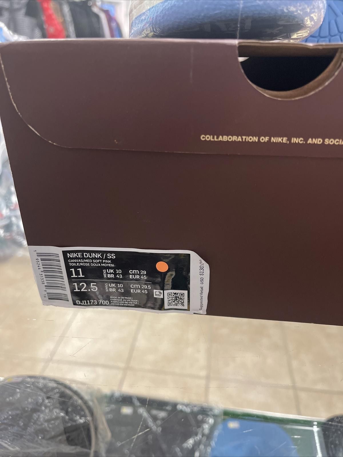 Nike Dunk Mid Social Status Chocolate Milk | Size 11 | DJ1173-700 Size US 11 / EU 44 - 6 Thumbnail
