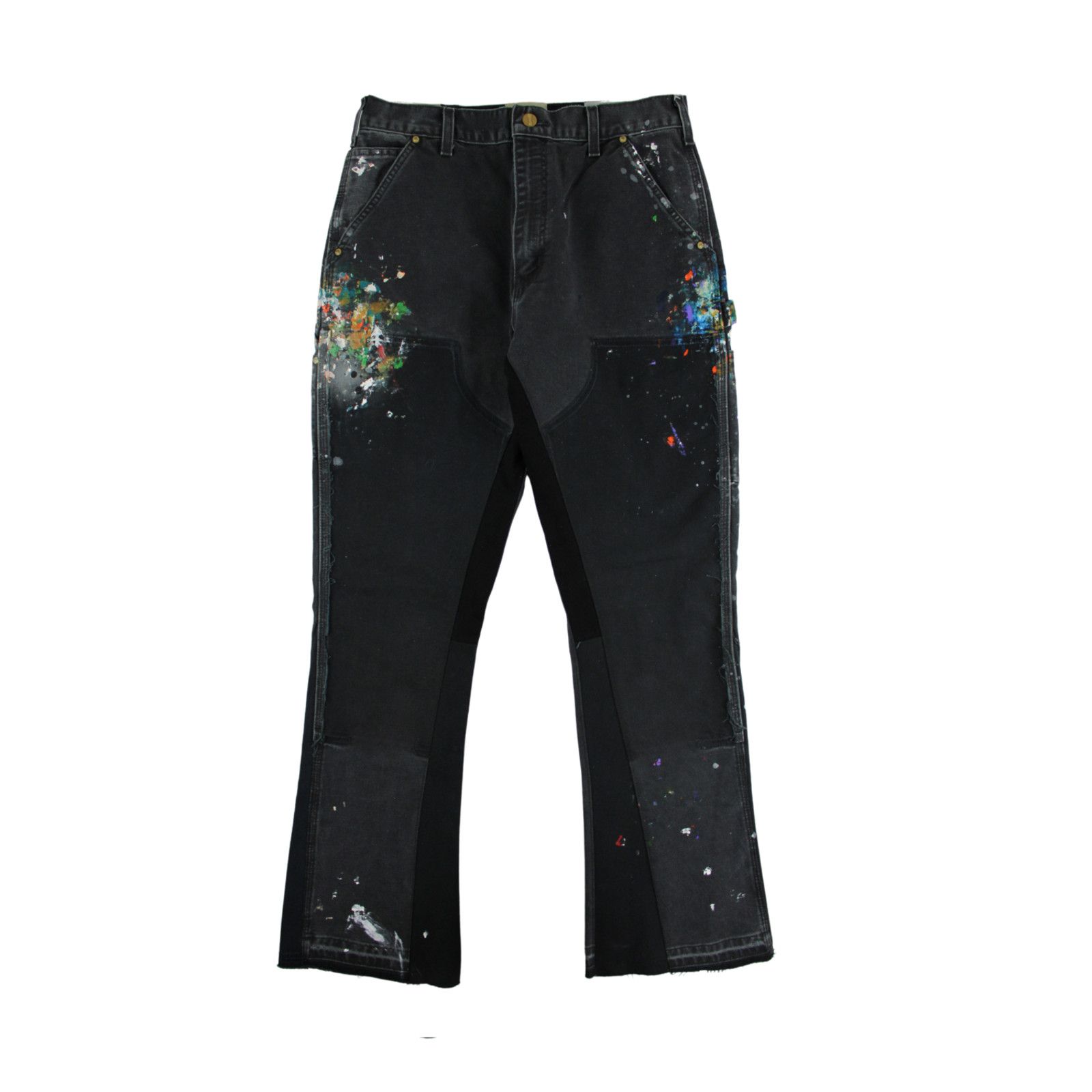 Gallery Dept. Gallery Department Paint Splatter LA Flare Carpenter Pants |  Grailed