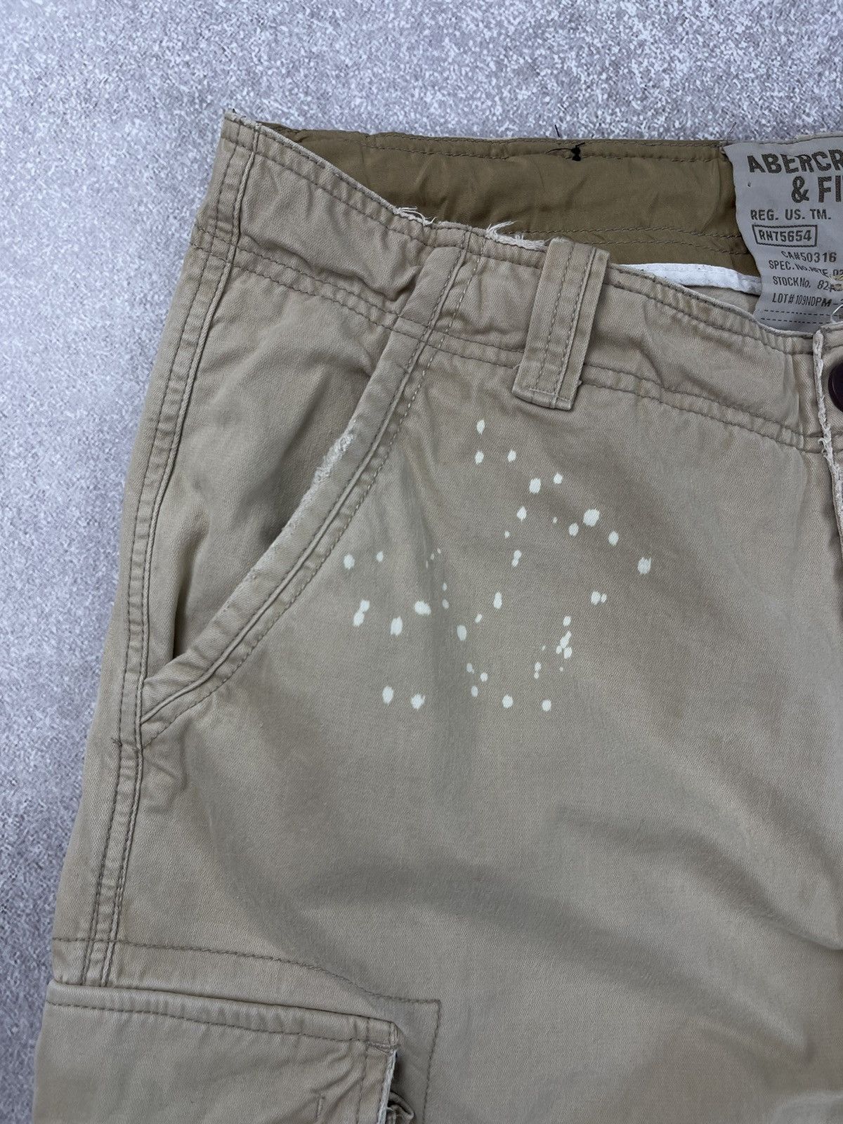 Abercrombie & Fitch × Vintage Vintage Abercombie & Fitch Cargo Shorts Men’s Size 34 Size US 34 / EU 50 - 6 Thumbnail