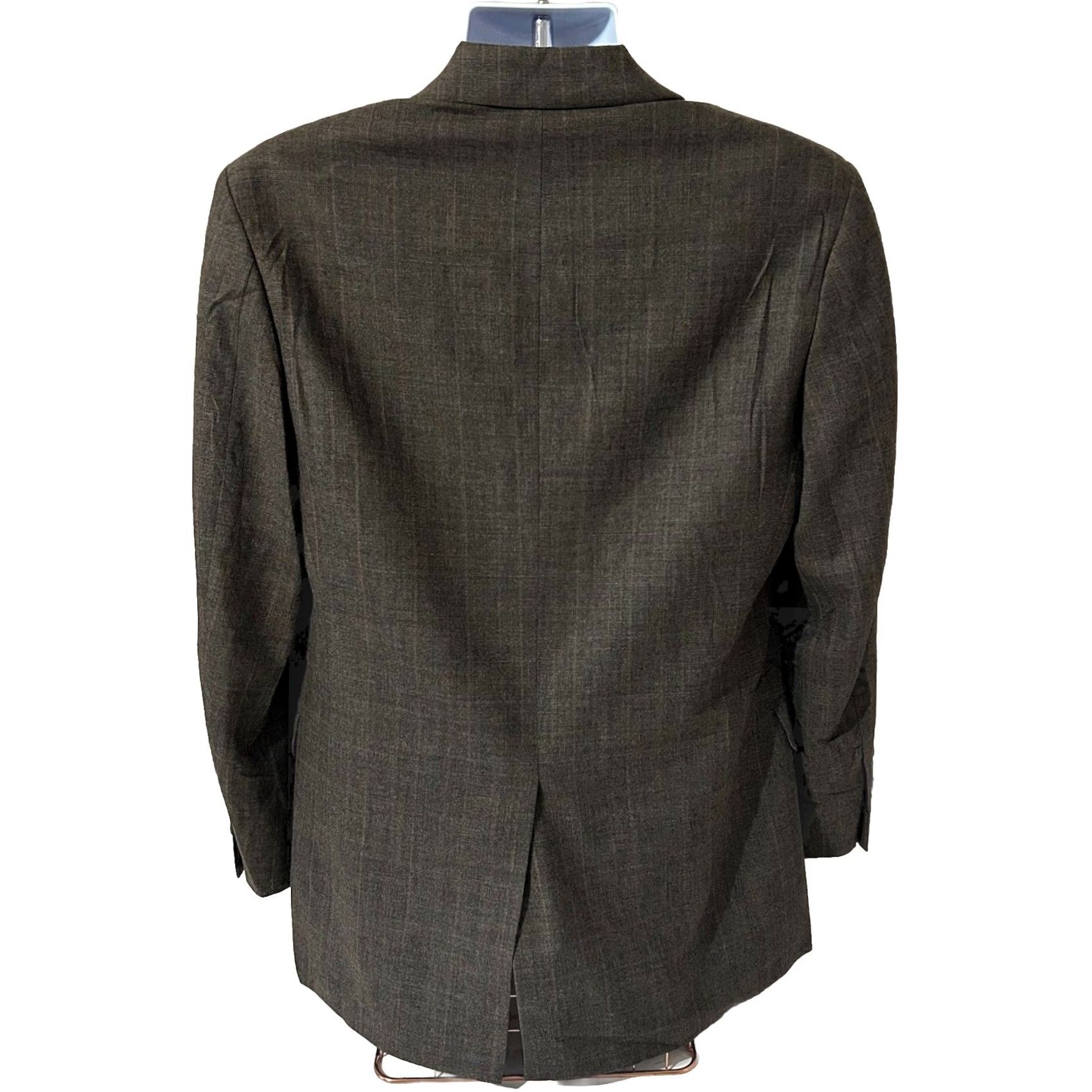 Brooks Brothers Brooks Brothers 346 Stretch 2 Piece Suit Men 40 R Pants 34x28 Wool Brown Plaid Jacket Pants 2 Piece Suit Mens Regular Wool Brown Plaid Brooks Brothers Size 40R - 6 Thumbnail