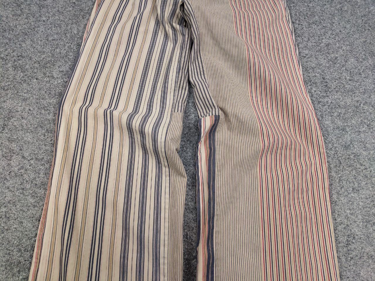 W&LT Vintage W&LT Walter Van Beirendonck Puk Puk Striped Pants Size US 34 / EU 50 - 8 Thumbnail