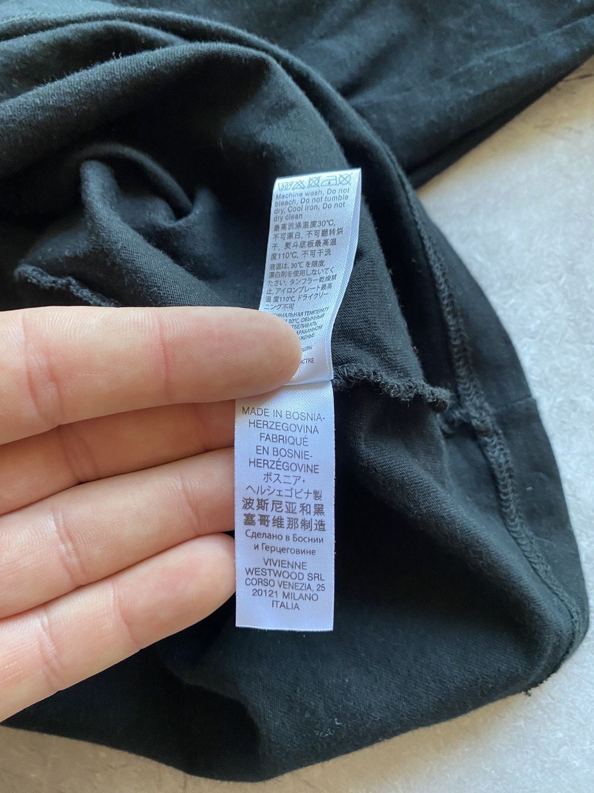 Vivienne Westwood Rare Vivienne Westwood Underwear Black Hype T-Shirt Size US XXL / EU 58 / 5 - 9 Thumbnail